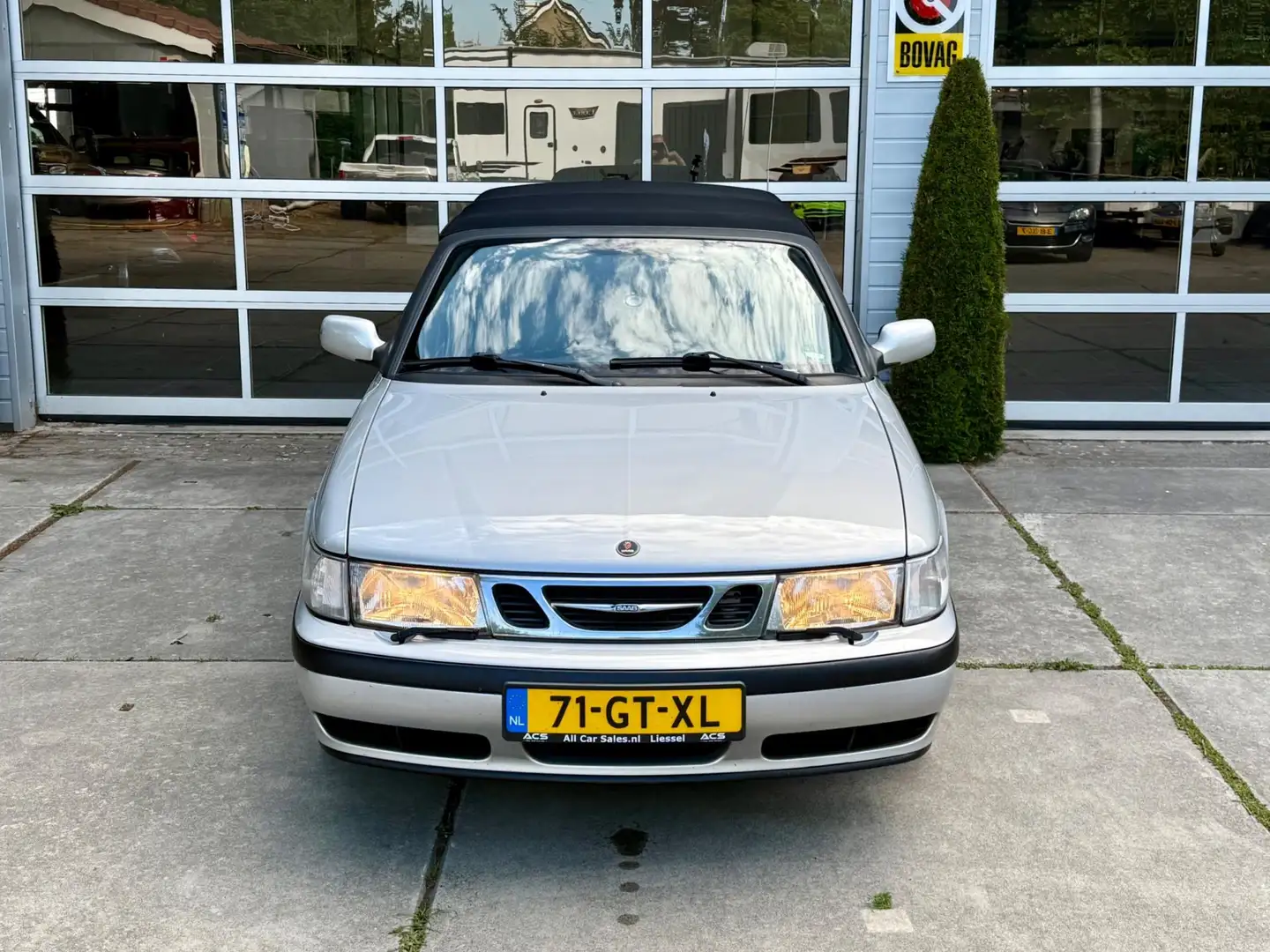 Saab 9-3 Cabrio 2.0t S Luxury Gris - 2