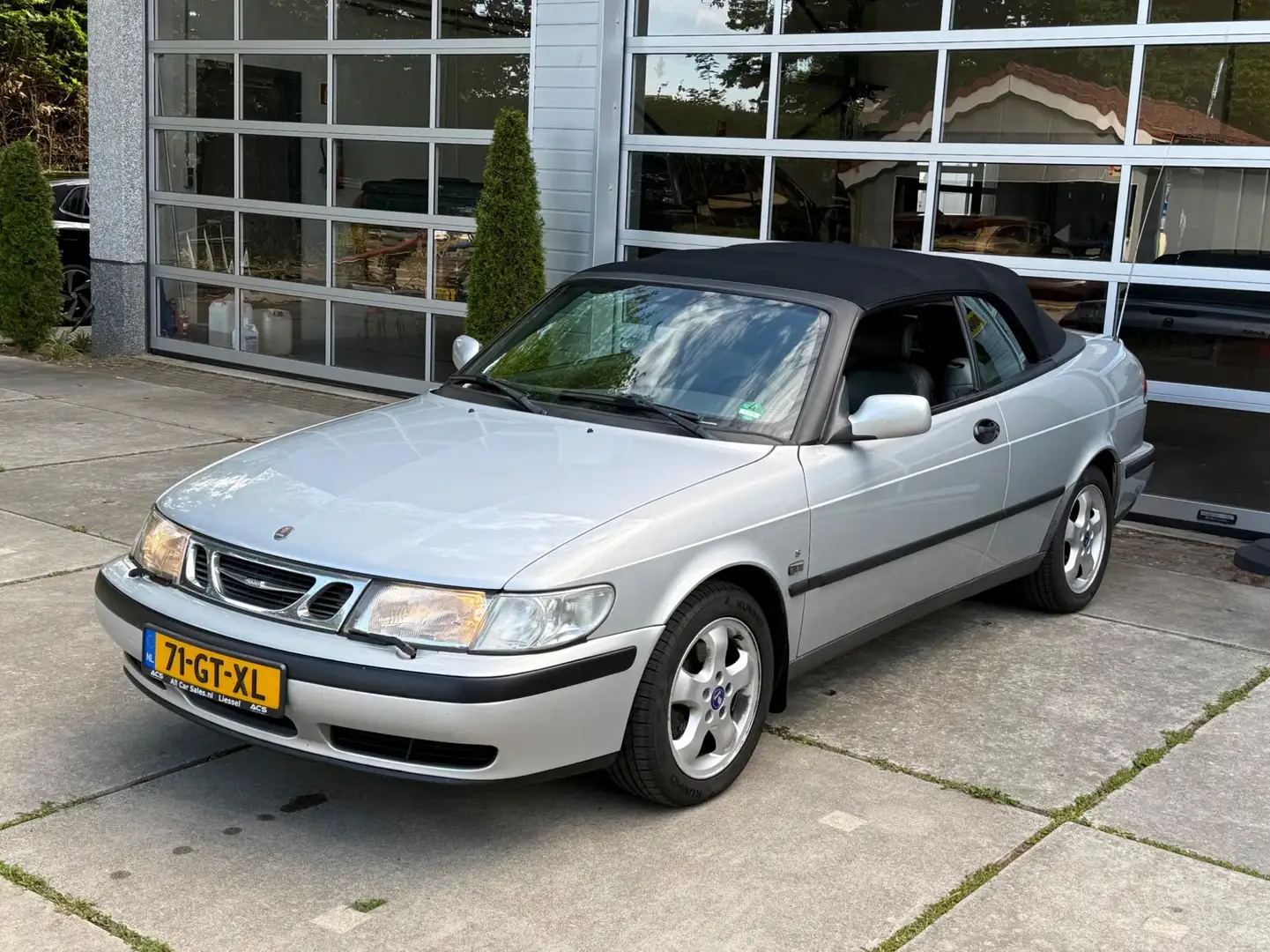Saab 9-3 Cabrio 2.0t S Luxury Gris - 1