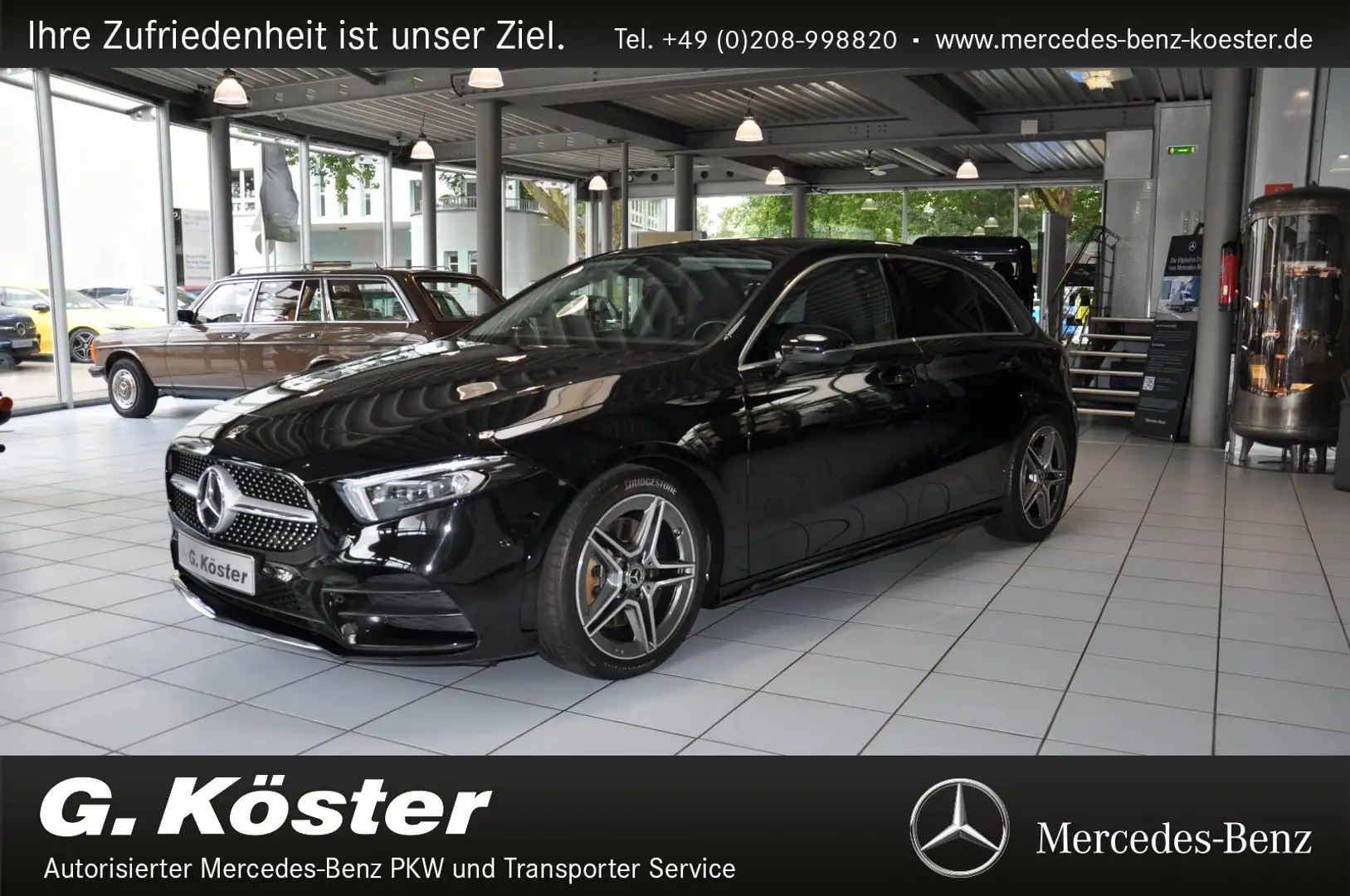 Mercedes-Benz A 250 A 250 AMG Line (EURO 6d) AHK Navi/Autom./Klima/LED Negru - 1