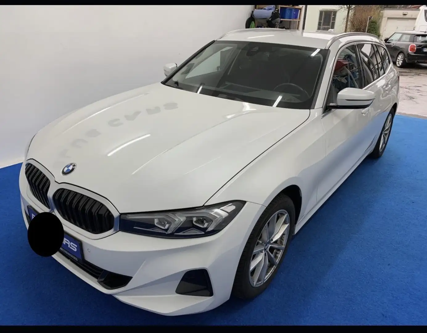 BMW 320 320d Touring mhev 48V xdrive aut Sport Blanc - 1