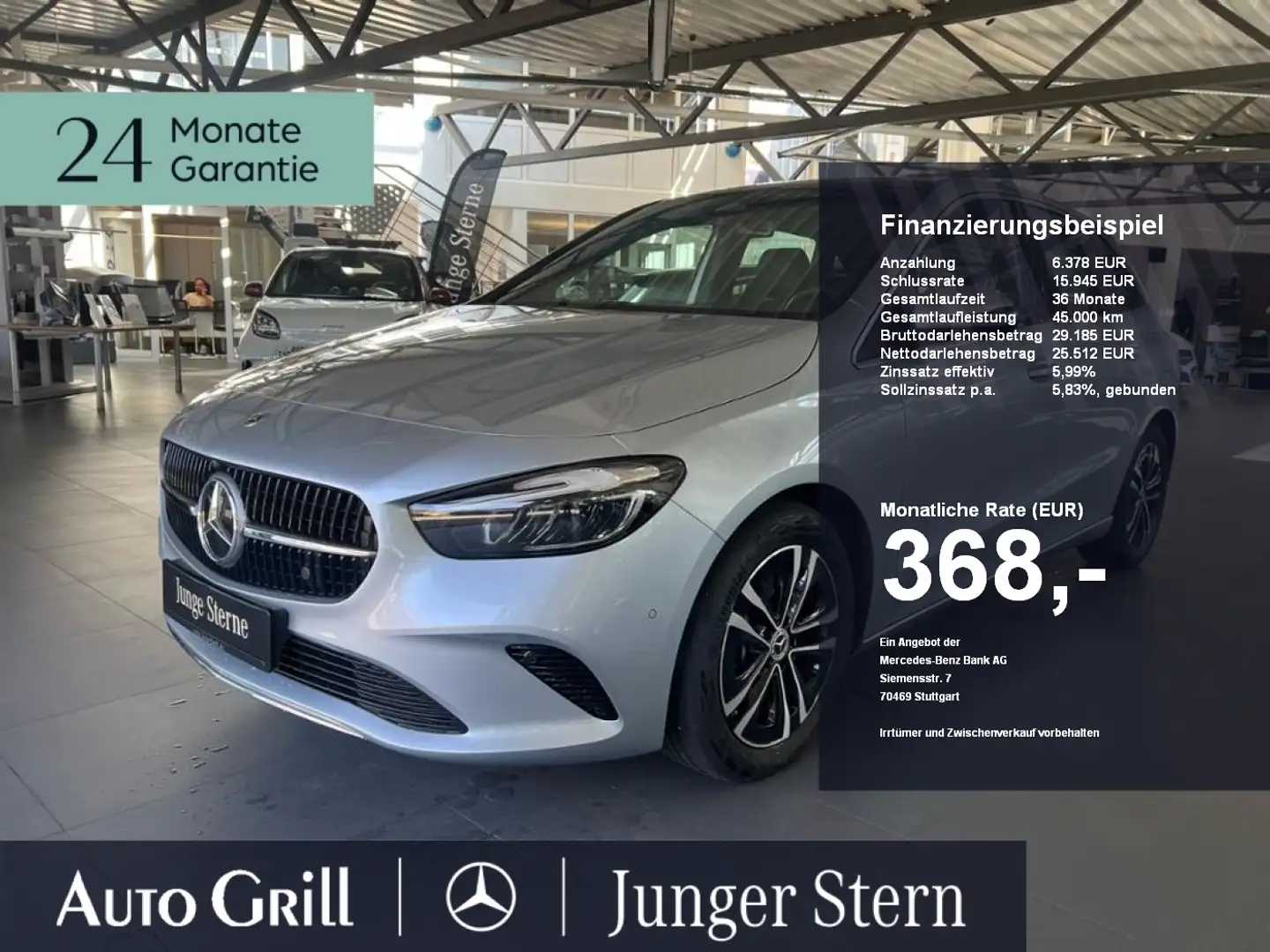 Mercedes-Benz B 200 Progressive Pano DistronicOD KeyGO Kamera Zilver - 1