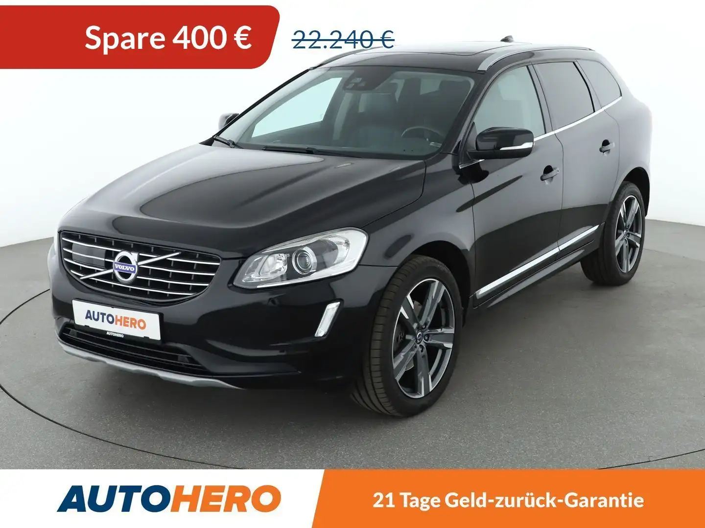 Volvo XC60 2.0 D4 Summum 2WD Aut.*NAVI*BI-XENON*ACC*CAM*PDC* Schwarz - 1