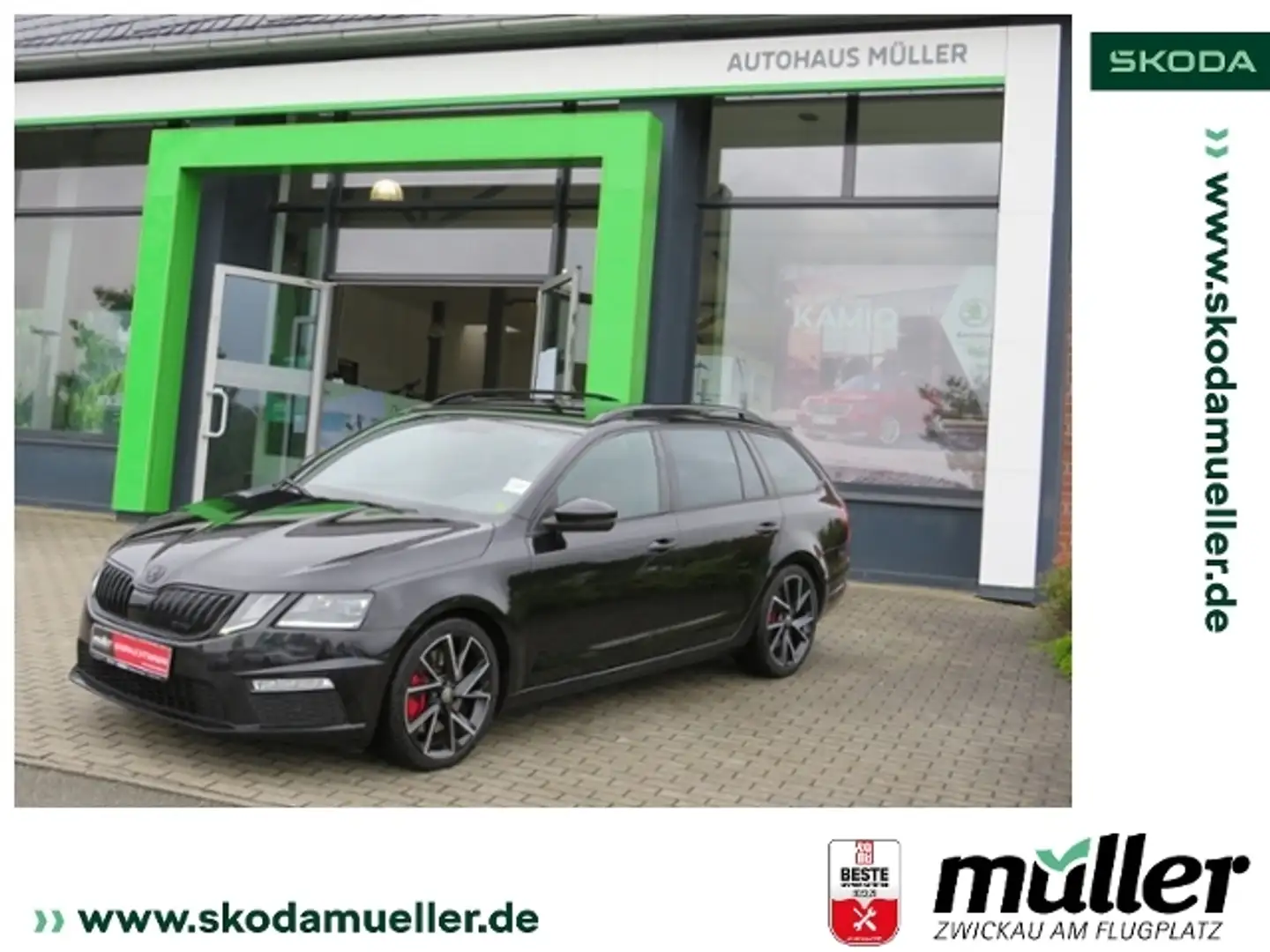 Skoda Octavia Combi RS 245PS DSG AHK var. Ladeb. Schwarz - 1