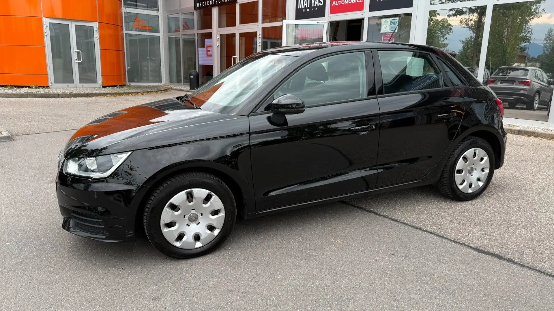 Audi A1 Sportback/ Klima Zwart - 2