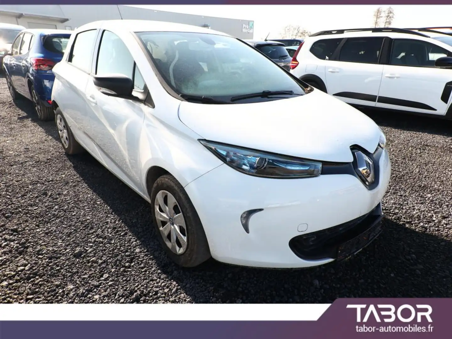 Renault ZOE Life 240km batterie achat Nav Temp Blanc - 2