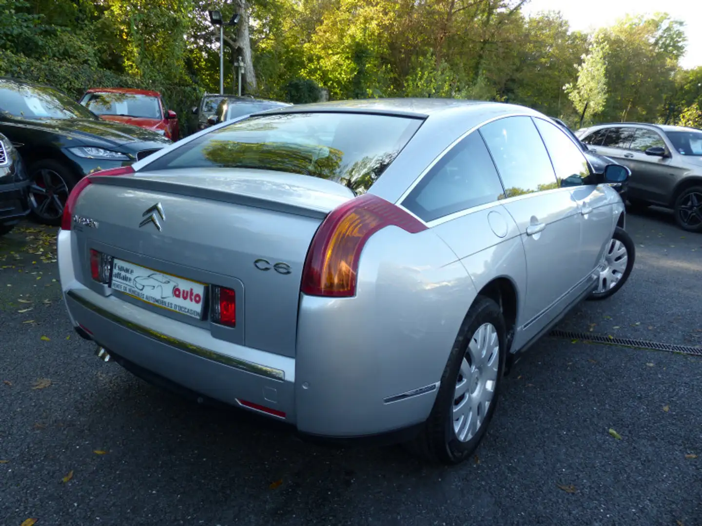 Citroen C6 2.2 HDI173 16V LIGNAGE FAP Grijs - 2