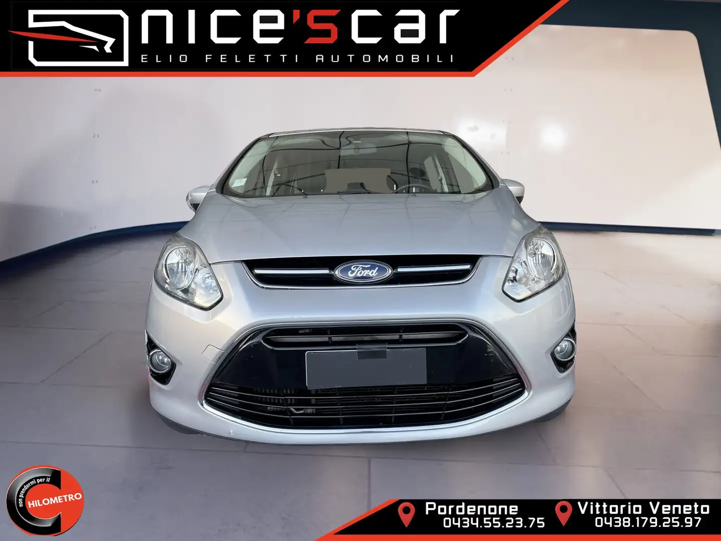 Ford C-Max C-Max 1.6 TDCi 95CV Titanium Gris - 2