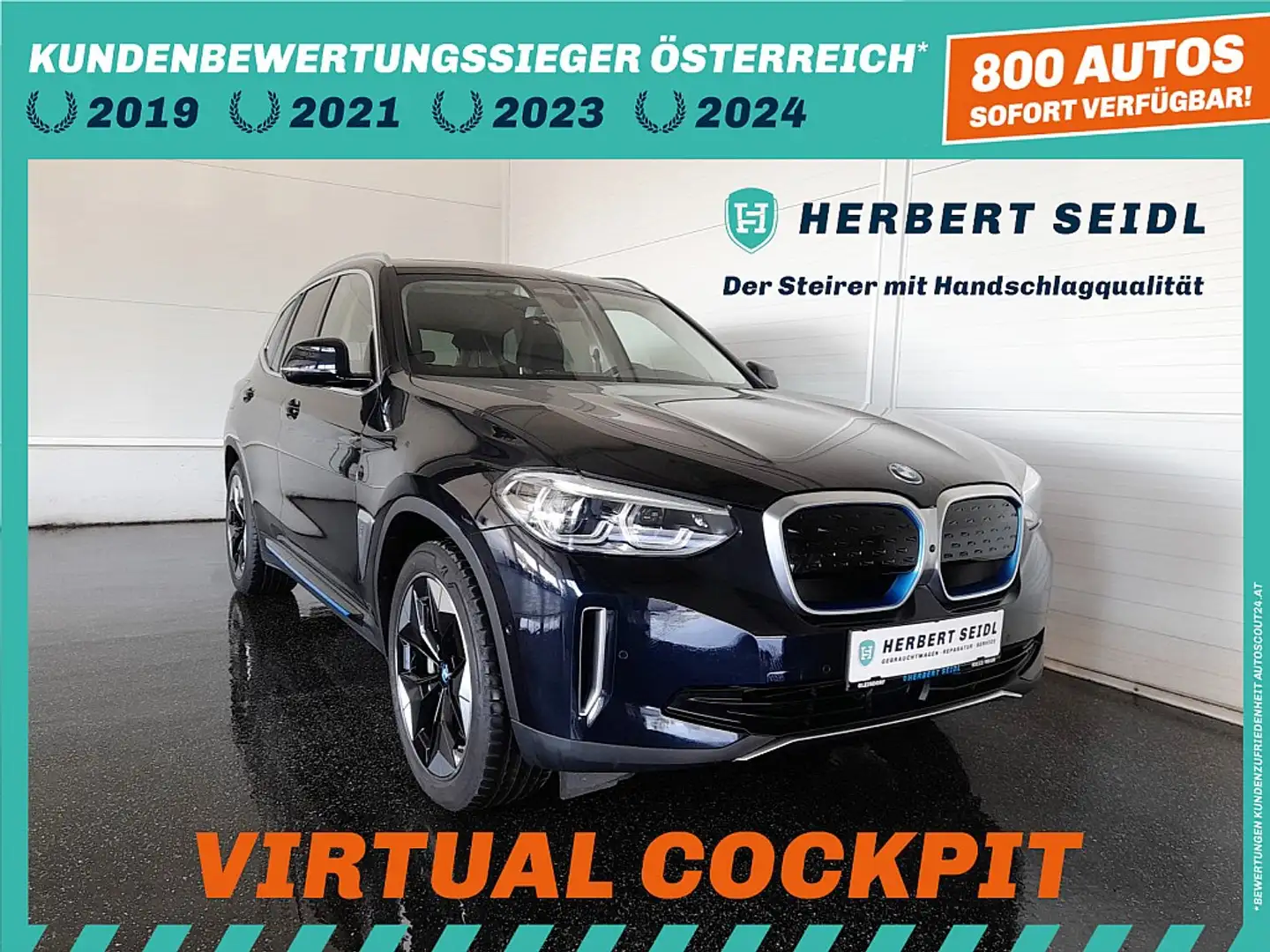 BMW iX3 Impressive *SKY / MATRIX-LED / HEAD-UP / DCC / ... Negro - 1