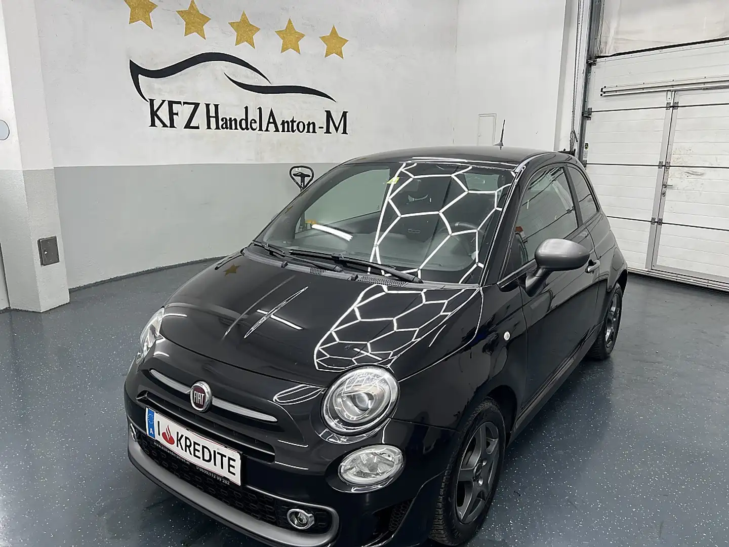 Fiat 500 0,9 TwinAir *SOFORT FINANZIERUNG & EINTAUSCH MÖ... Schwarz - 1