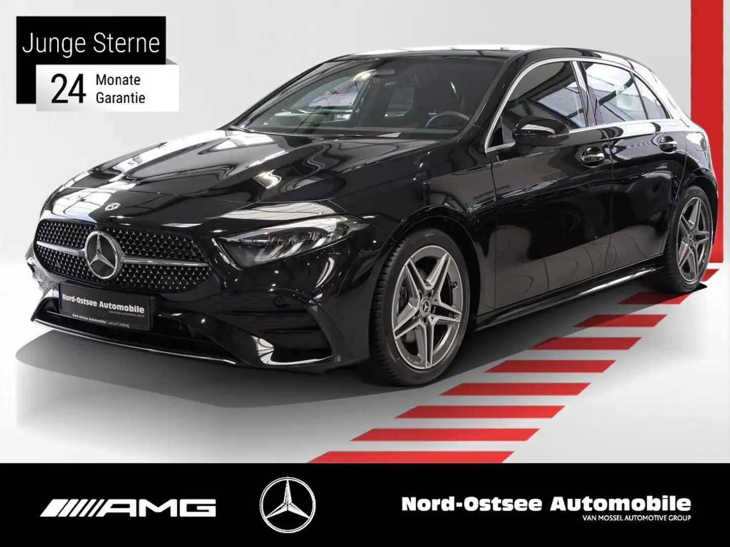 Mercedes-Benz A 200 AMG ADV.+ DISTRO LED KAMERA NAVI SITZ Noir - 1