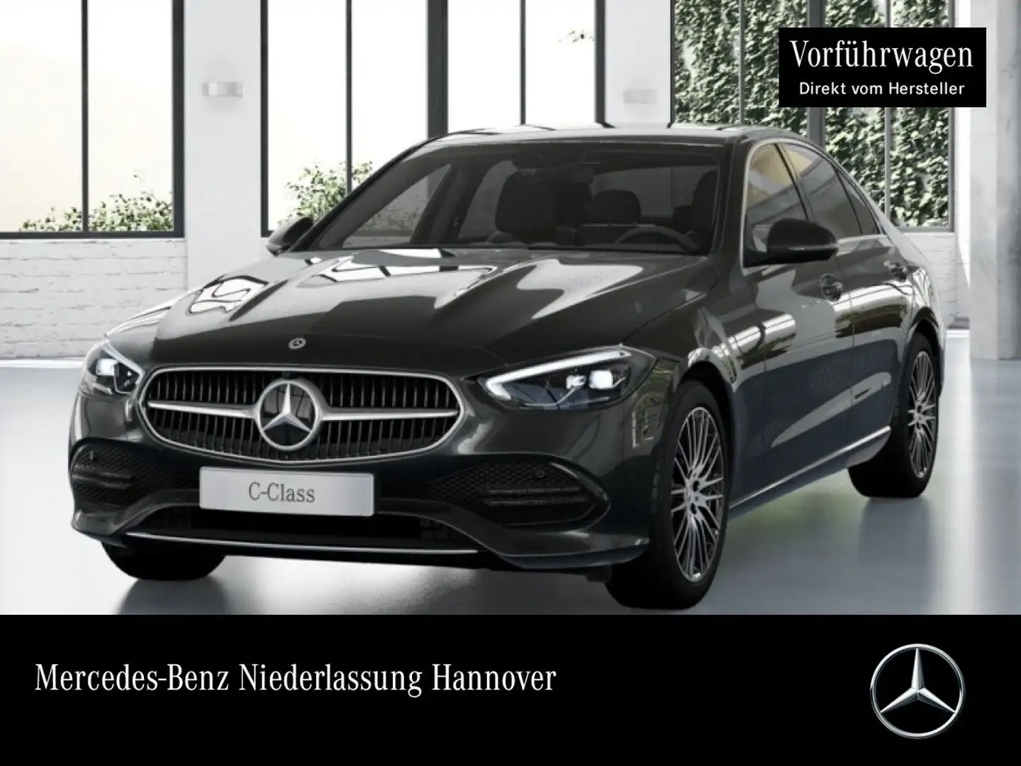Mercedes-Benz C 180 AVANTG+360+LED+TOTW+KEYLESS+9G Grau - 1