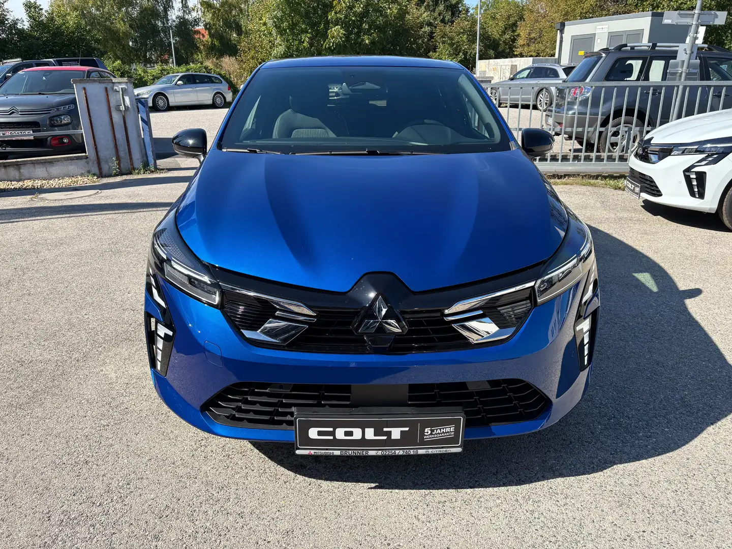 Mitsubishi Colt 1,6 HEV Intense Aut. YUKI Blau - 2