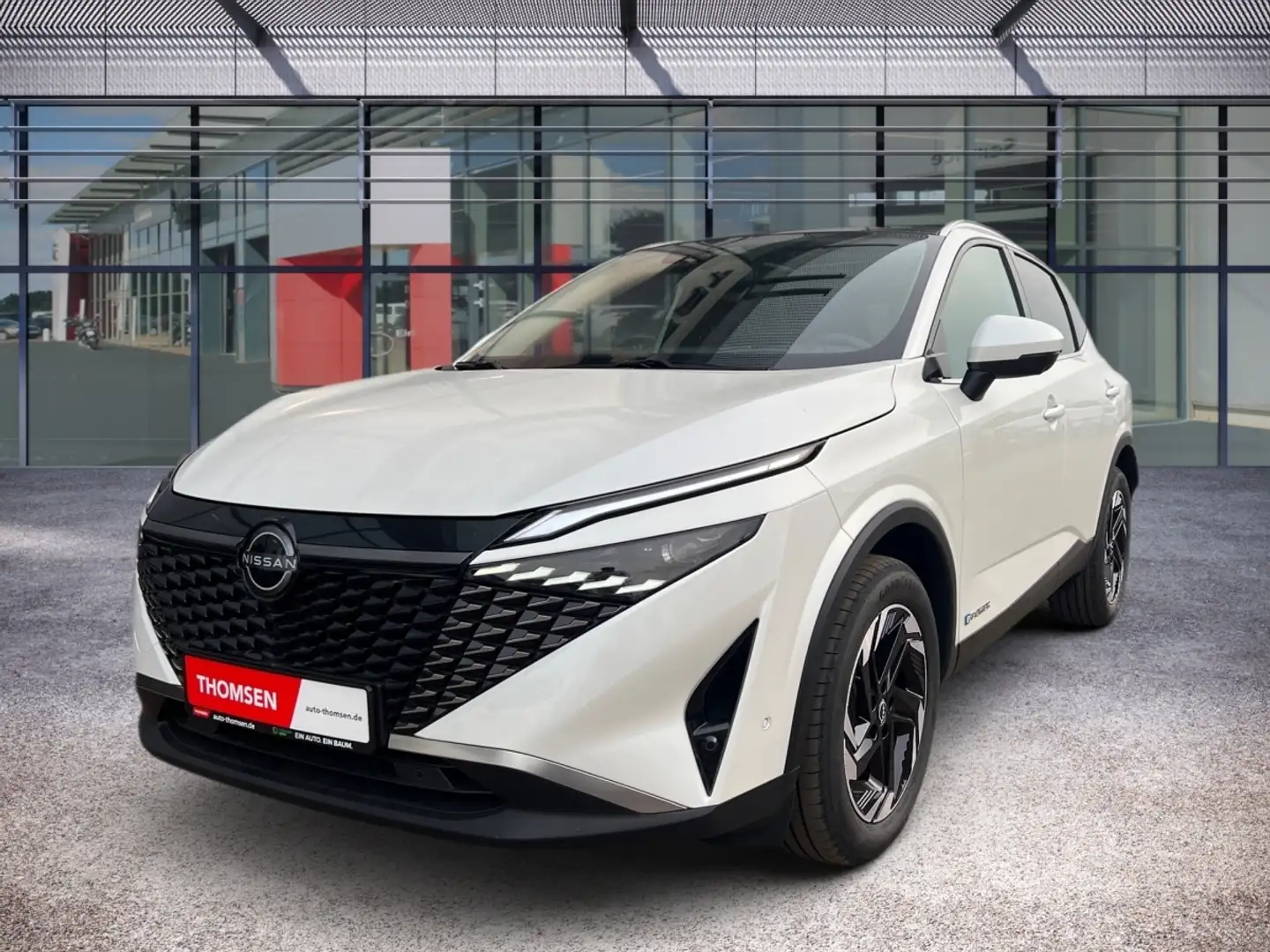 Nissan Qashqai 1.5VC-T ePOWER 190PS N-Connecta Navi SHZ Weiß - 2