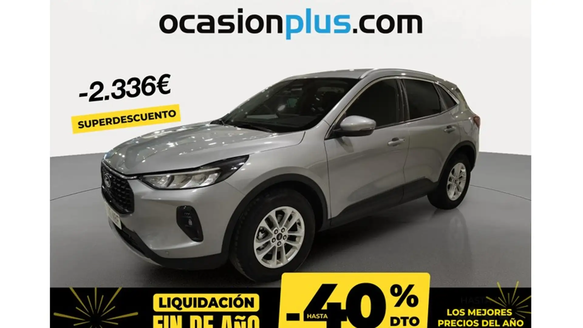 Ford Kuga 1.5 EcoBoost Titanium FWD 150 Argent - 1