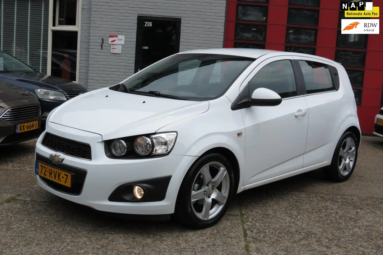 Chevrolet Aveo 1.4 LTZ , AIRCO, CR CONTROL, LM VELG Blanc - 1