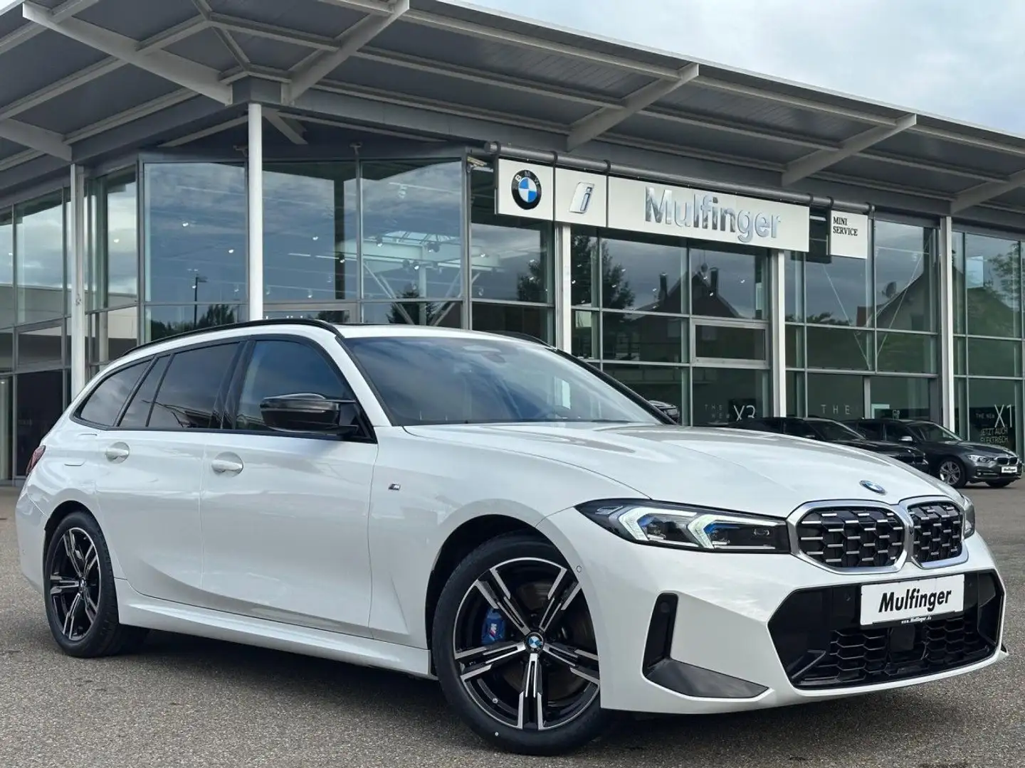 BMW 340 Md T.xDr.FACELIFT HUD ACC SuView.PanoD.AHK18" Blanc - 2
