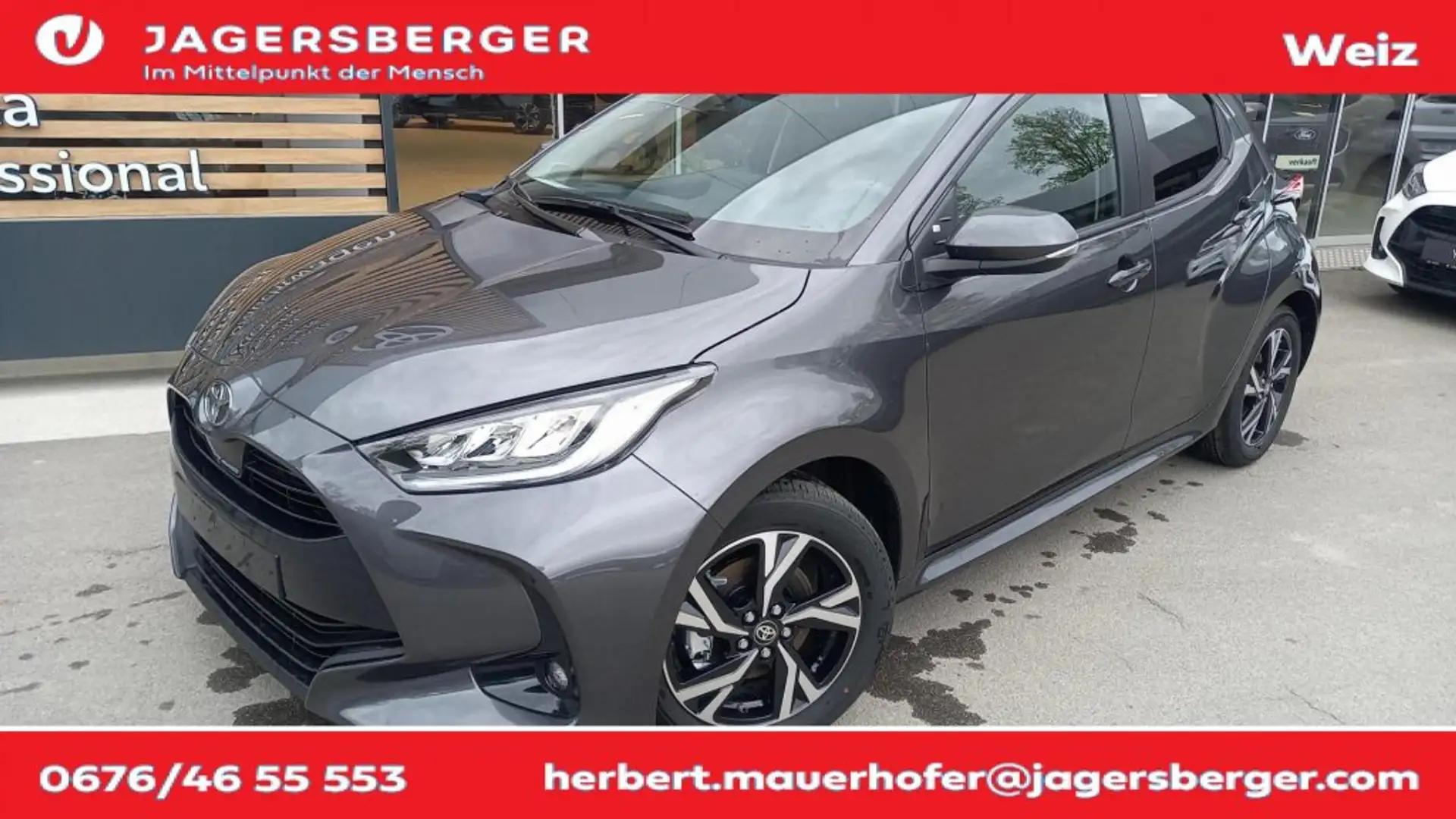 Toyota Yaris - 1,5 l, 116 PS 5-tg. Active Drive Gris - 1
