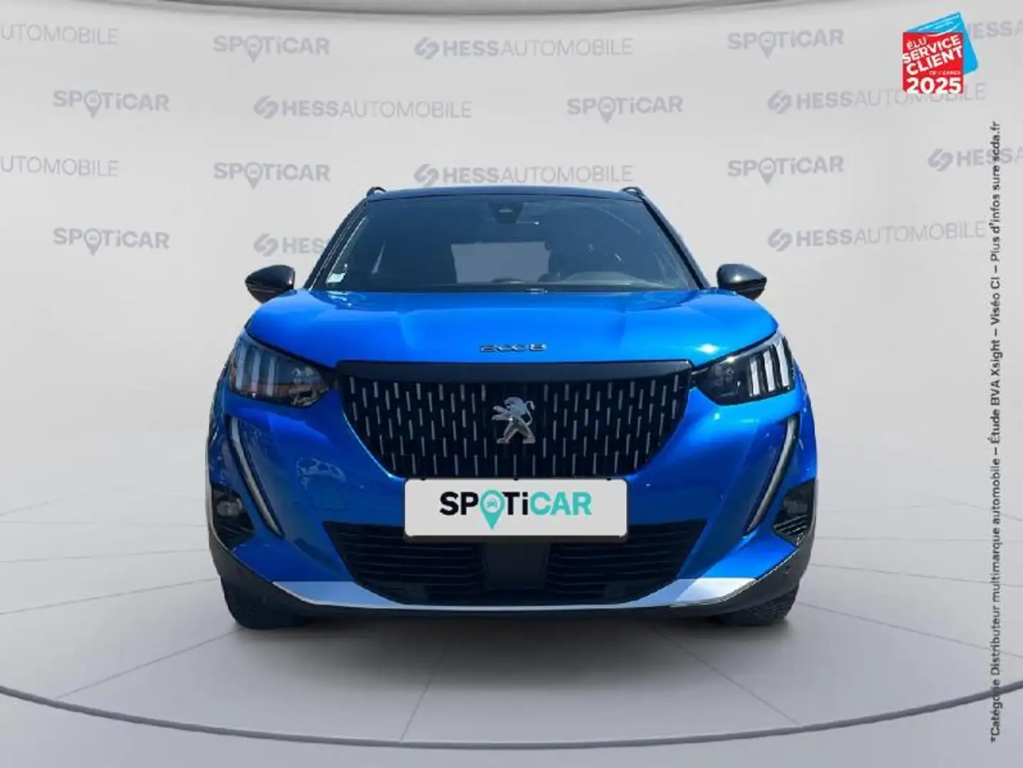 Peugeot 2008 1.2 PureTech 130ch S\u0026S GT Line EAT8 7cv Bleu - 2