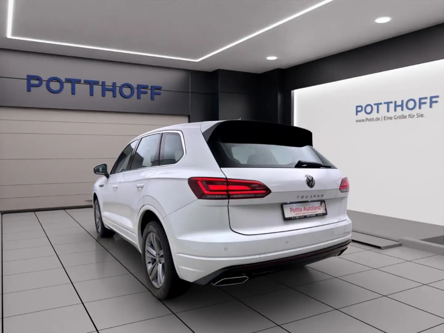 Volkswagen Touareg 3.0 TDI 4M Tiptronic R-LINE NAVI LED SITZHZG LM19 Blanco - 2