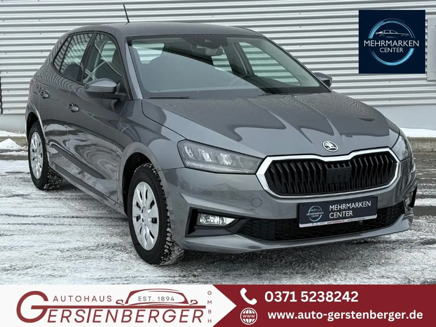 Skoda Fabia Selection 1.0 TSI 116 PS DSG WINTERPAKET Gris - 1