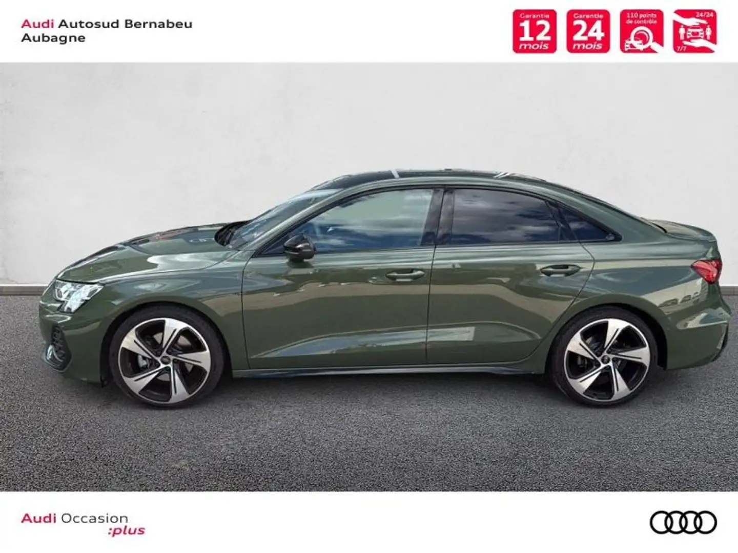 Audi A3 35 TFSI 150ch Hybride S line S tronic 7 Vert - 2