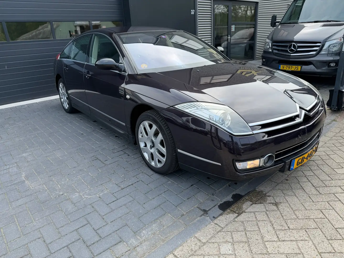Citroen C6 2.7 HdiF V6 Exclusive | Km teller werkt niet | Goe Violett - 2