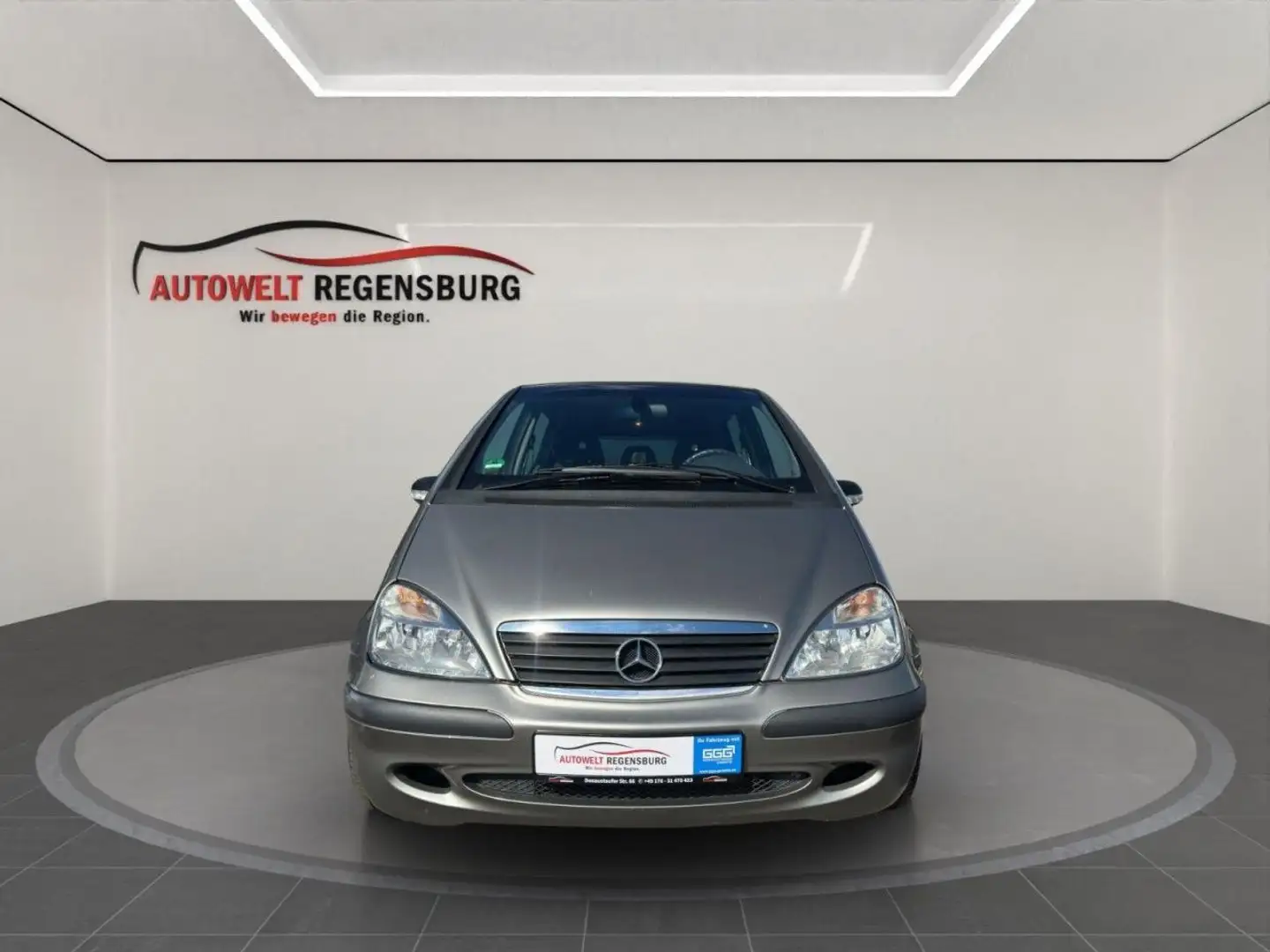 Mercedes-Benz A 160 AUTOMATIK KLIMA 5TÜRIG SERVICE NEU TÜV Grau - 2