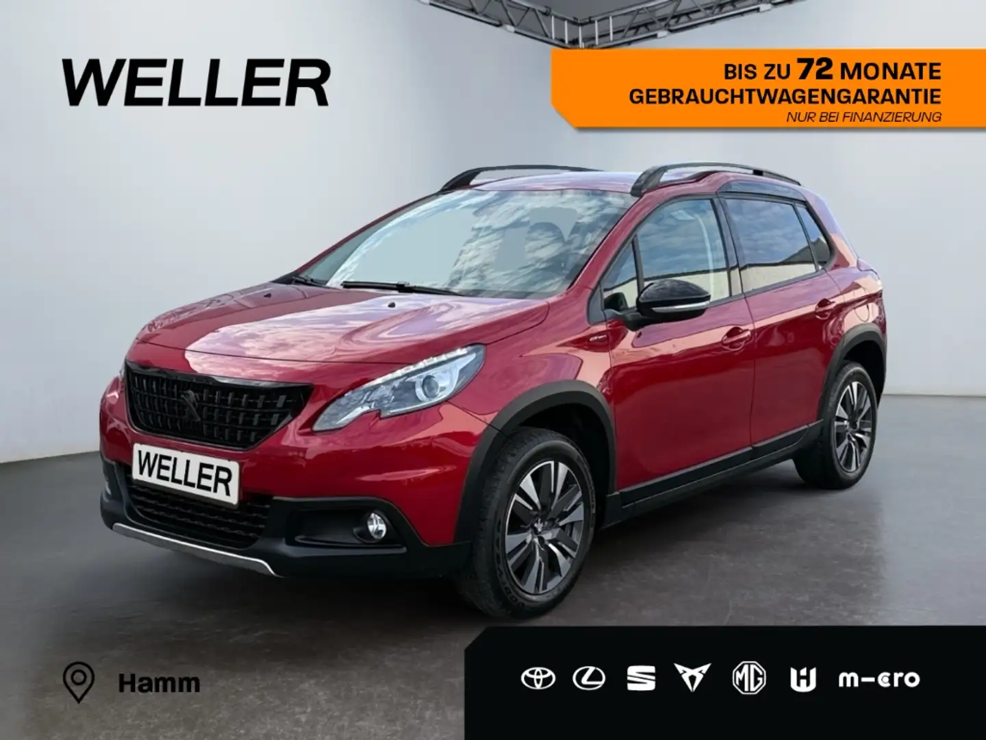 Peugeot 2008 PureTech 130 Black Edition *Kamera*CarPlay* Rot - 1