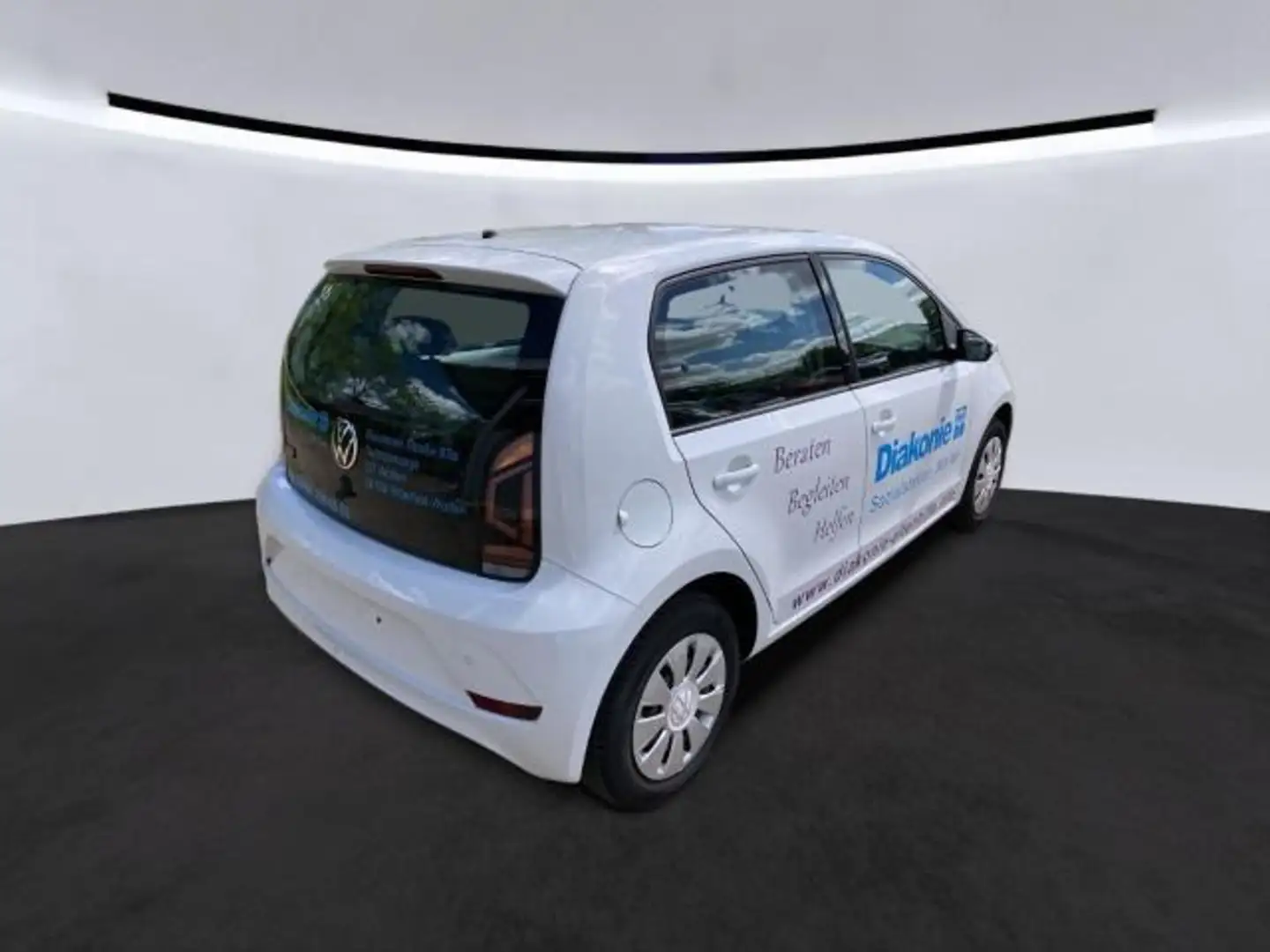 Volkswagen up! 1.0 Basis Klima 4-Türen RFK Bluetooth PDC hi Weiß - 2
