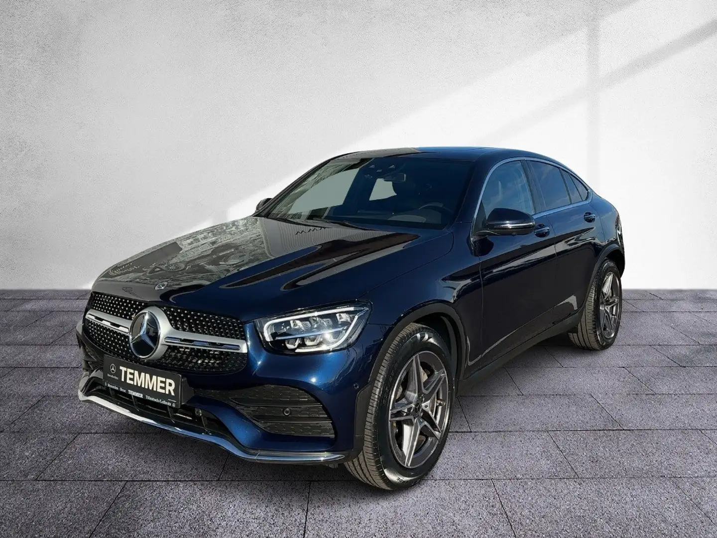 Mercedes-Benz GLC 300 de 4M Coupé AMG Prem+ Distr Pano Head up Azul - 2
