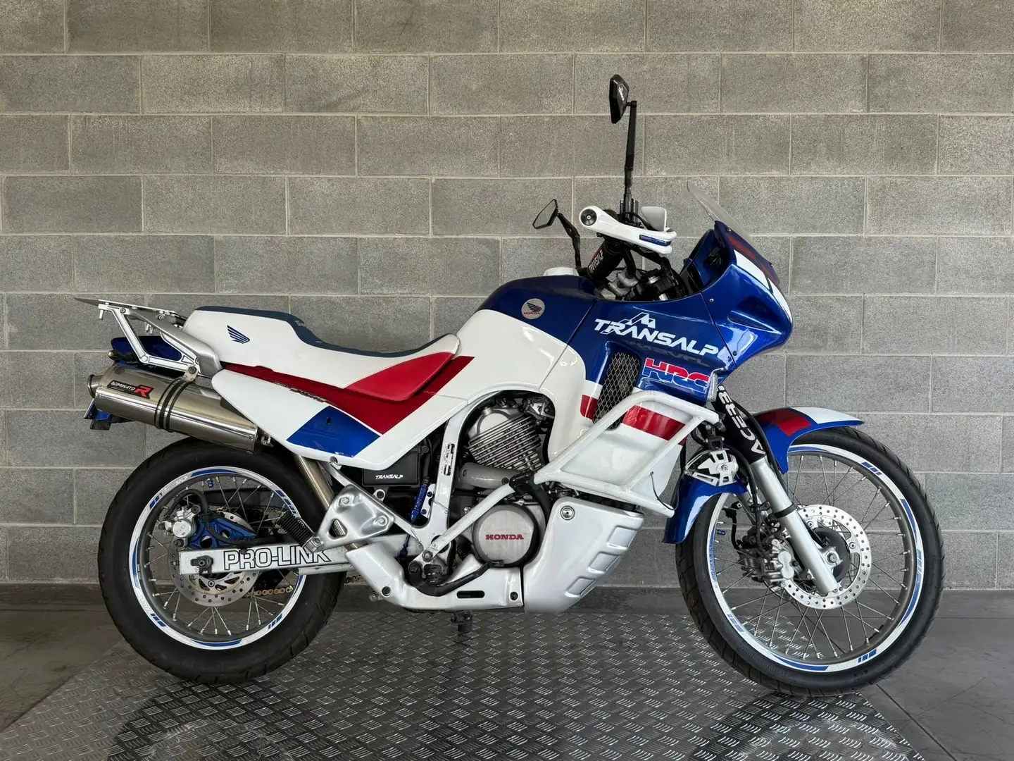 Honda Transalp MOTO PER COMMERCIANTI. Синій - 1