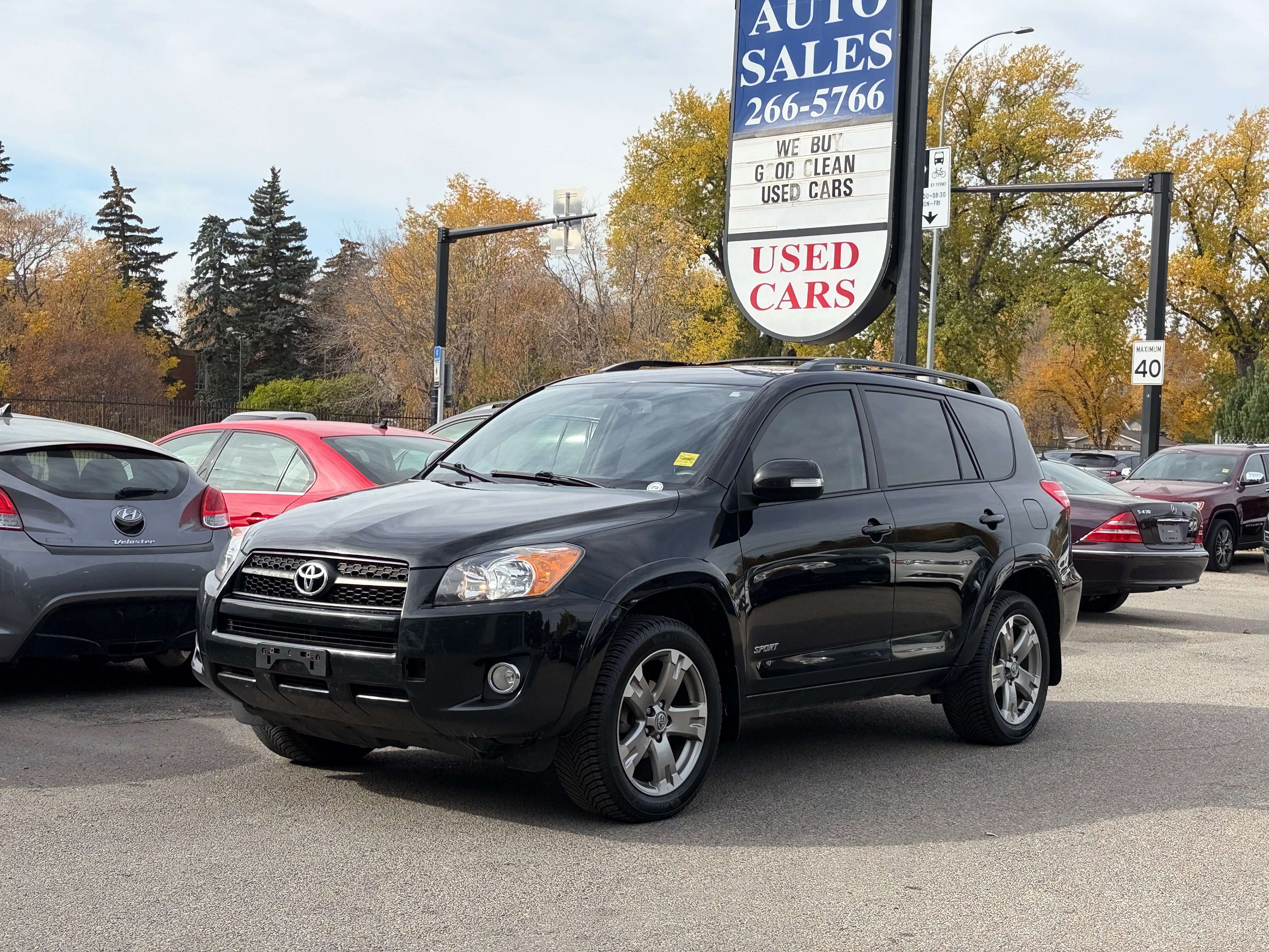 Black 2011 Toyota RAV4 SUV / Crossover Four-Wheel Drive 4-Speed Automatic