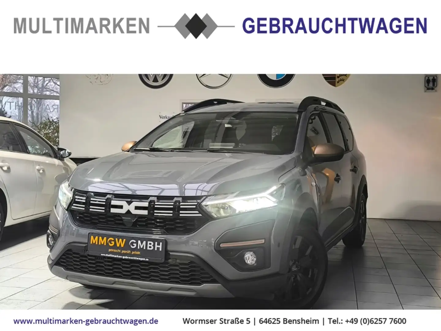 Dacia Jogger Extreme+ Navi/Klima/Fahrerprofil/SHZ/Spurwechselas Gris - 1
