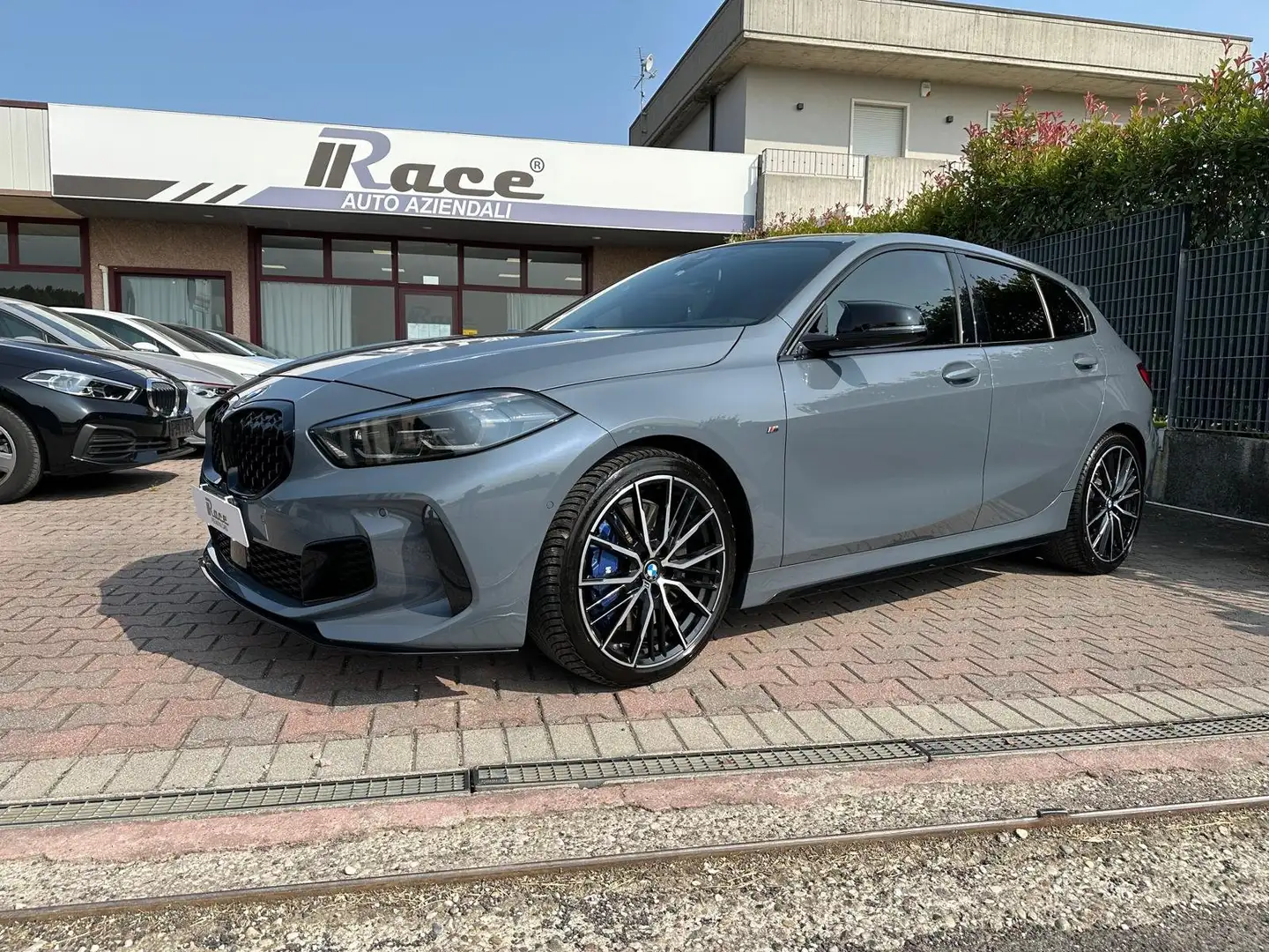 BMW 135 M135I FULL OPT TETTO INTERNO PELLE GUSCIO Grigio - 1
