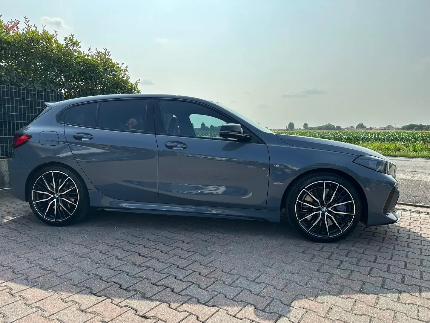 BMW 135 M135I FULL OPT TETTO INTERNO PELLE GUSCIO Grigio - 2