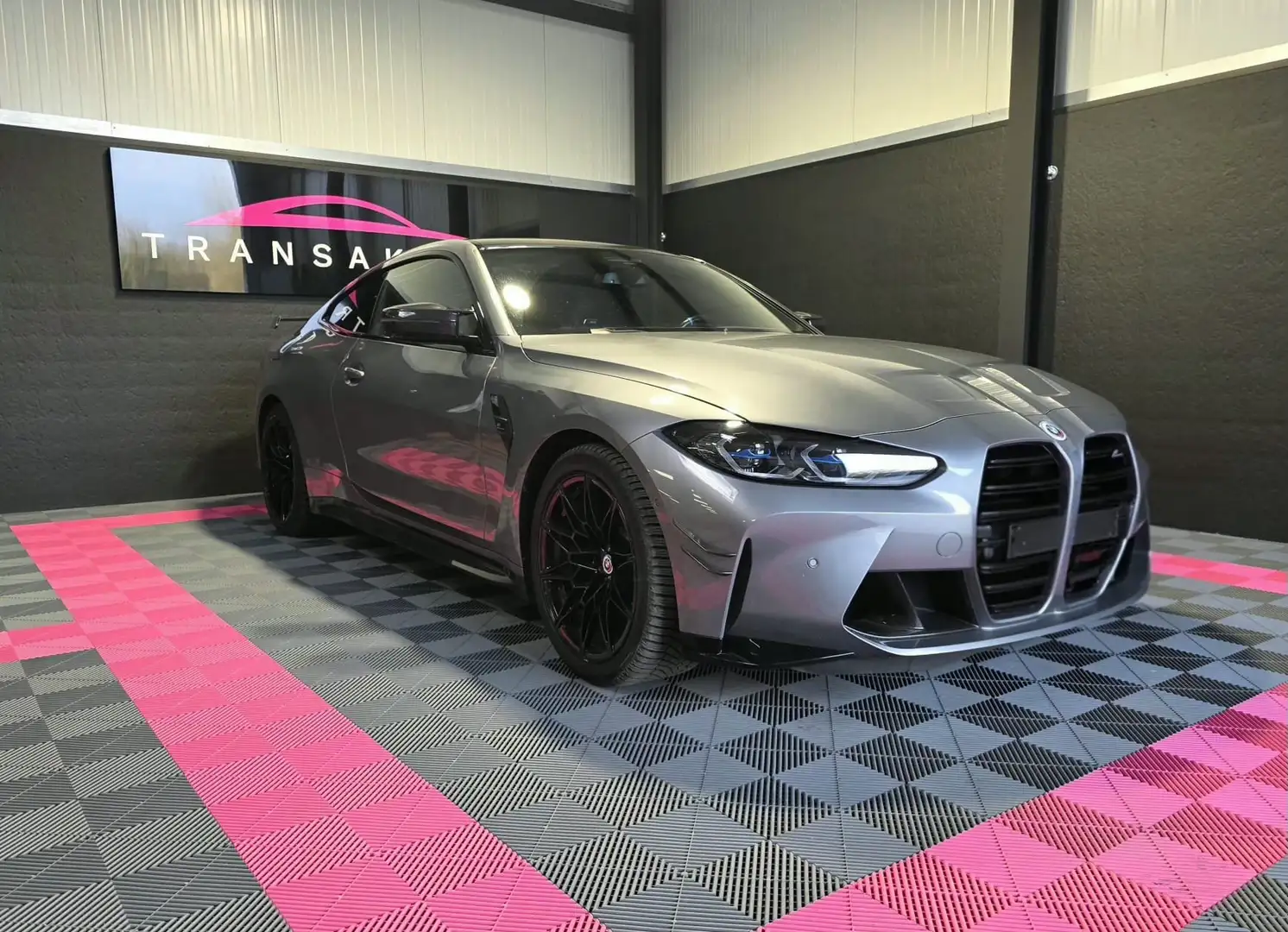 BMW M4 M4 Coupé 3.0 AS Competition M xDrive OPF Gris - 1