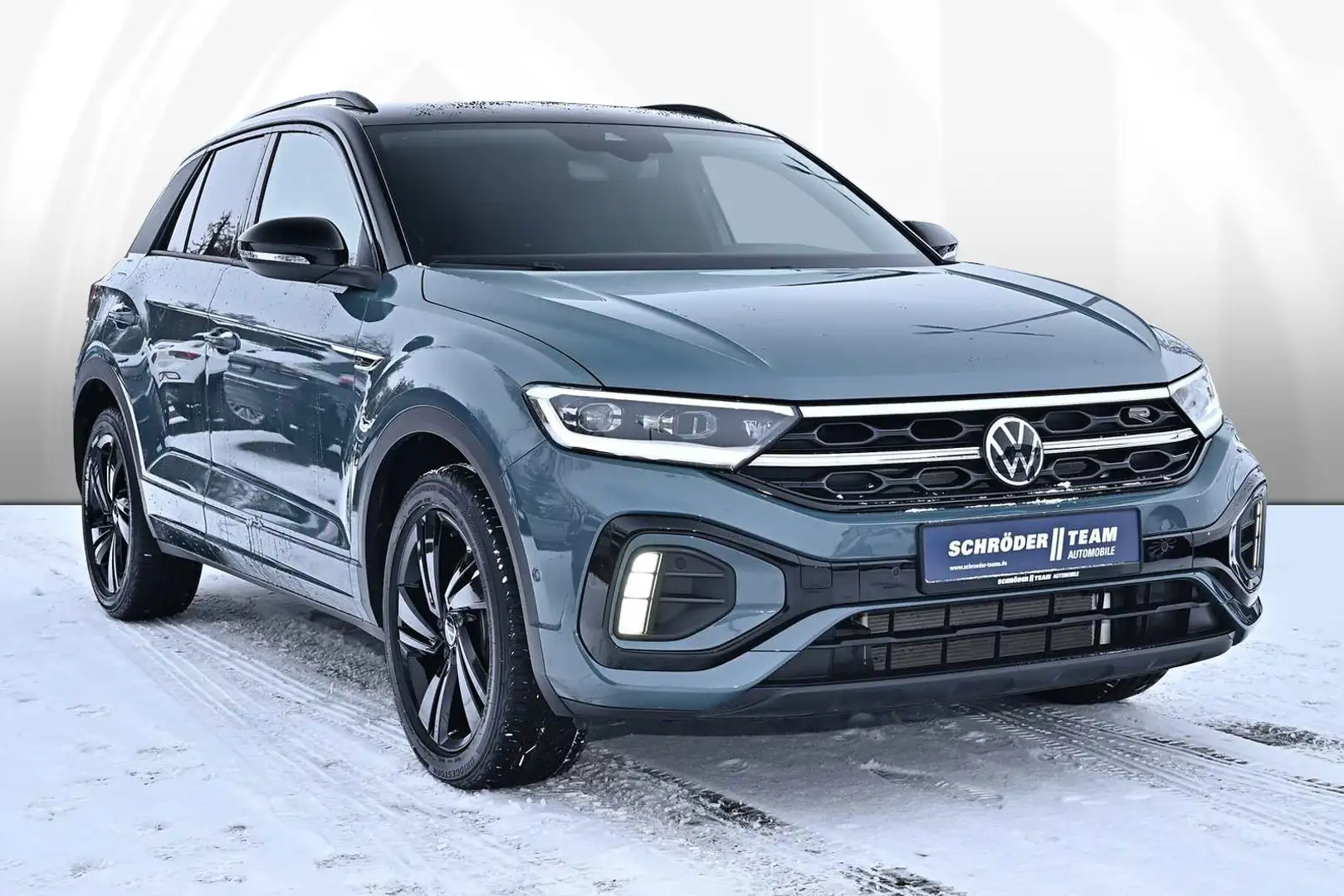 Volkswagen T-Roc 2.0 TSI 4 Motion DSG R-line Blau - 2