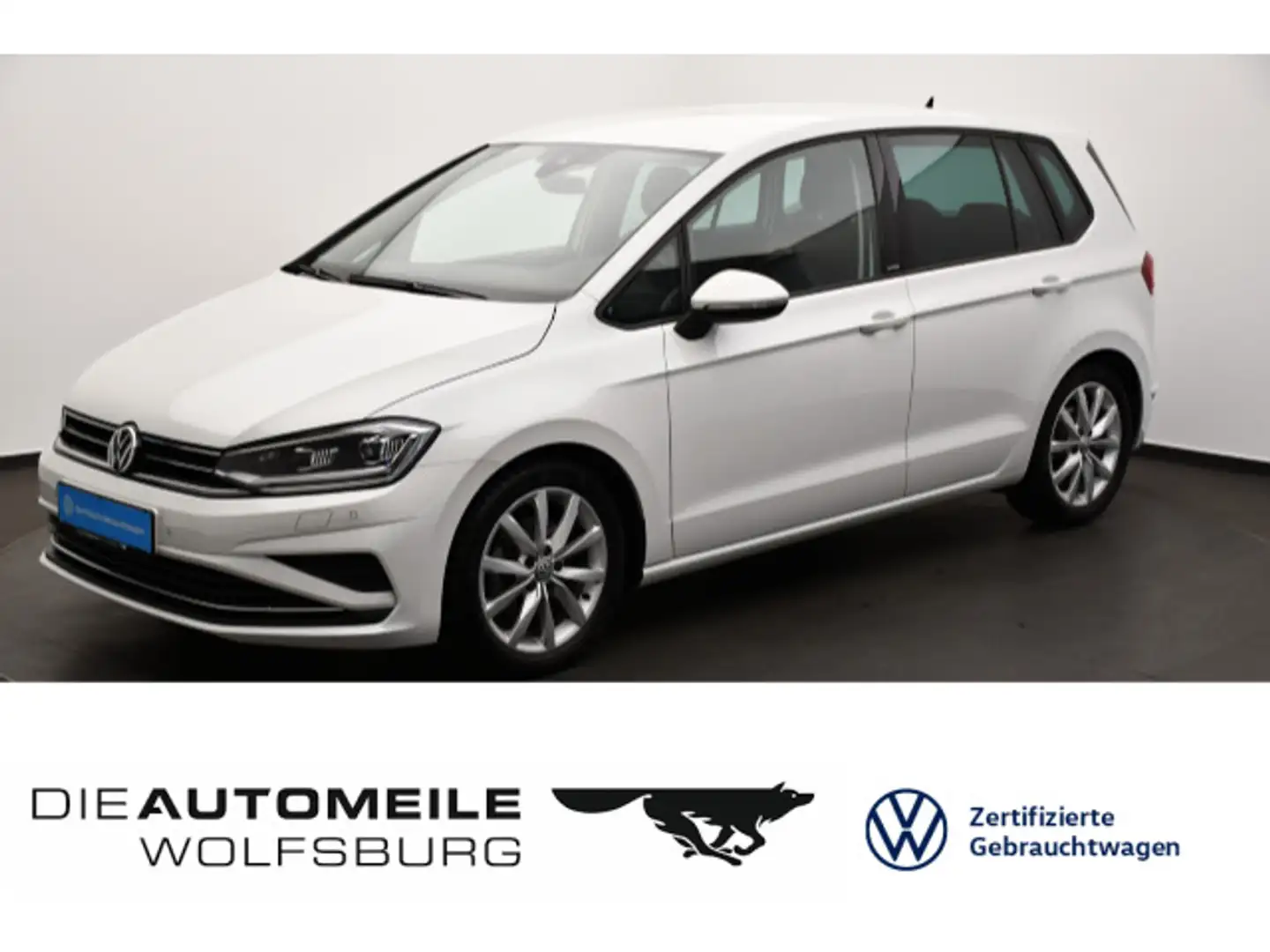 Volkswagen Golf Sportsvan 1.5 TSI United Standhzg/App-Conne Wit - 1