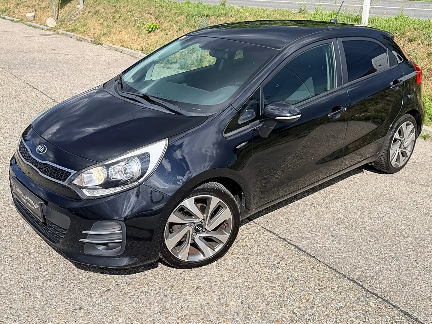 Kia Rio 1,4 CRDi ISG Gold *1.Besitz/Sehr gepflegt* Schwarz - 1