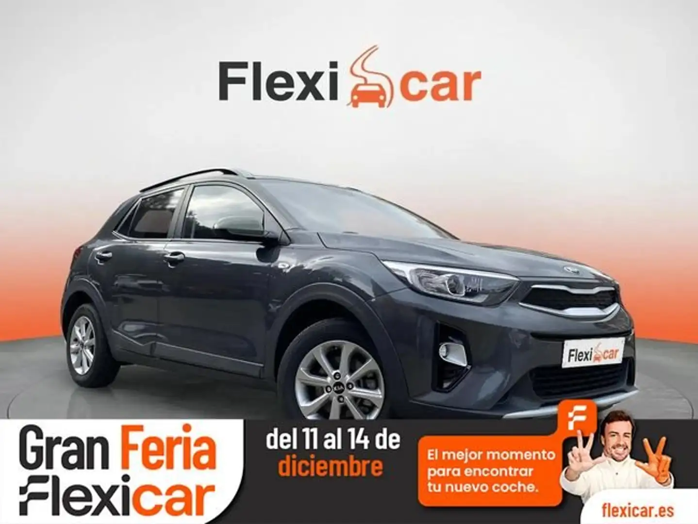 Kia Stonic 1.2 CVVT Eco-Dynamic Drive 84 Gris - 1