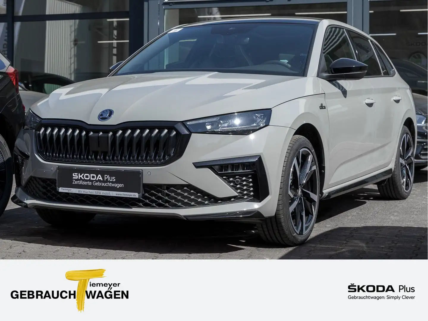 Skoda Scala 1.0 TSI DSG MONTE CARLO LM18 PANO MATRIX V Gris - 1