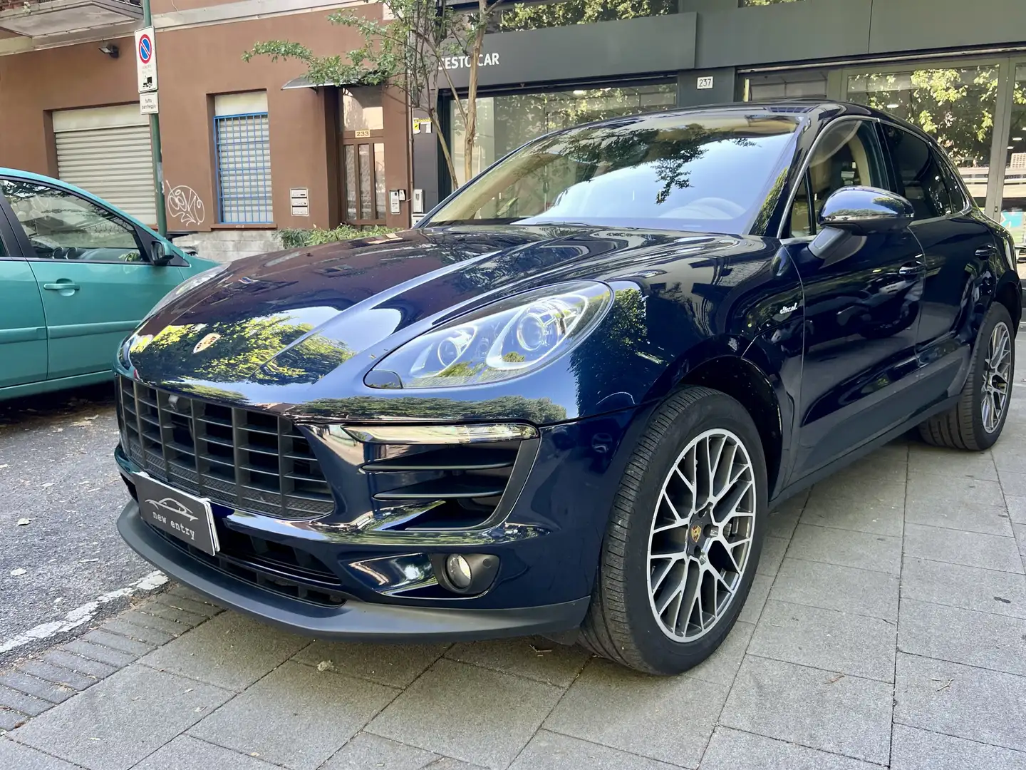 Porsche Macan Macan 3.0d S 250cv pdk my16 TETTO APRIBILE Bleu - 1