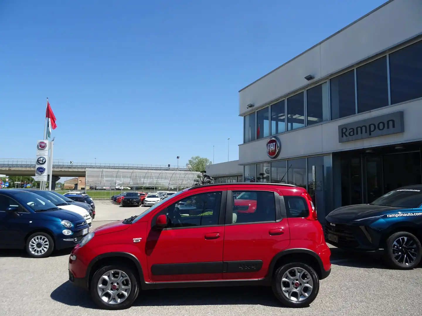 Fiat Panda Panda 0.9 TwinAir Turbo S&S 4x4 Rouge - 2