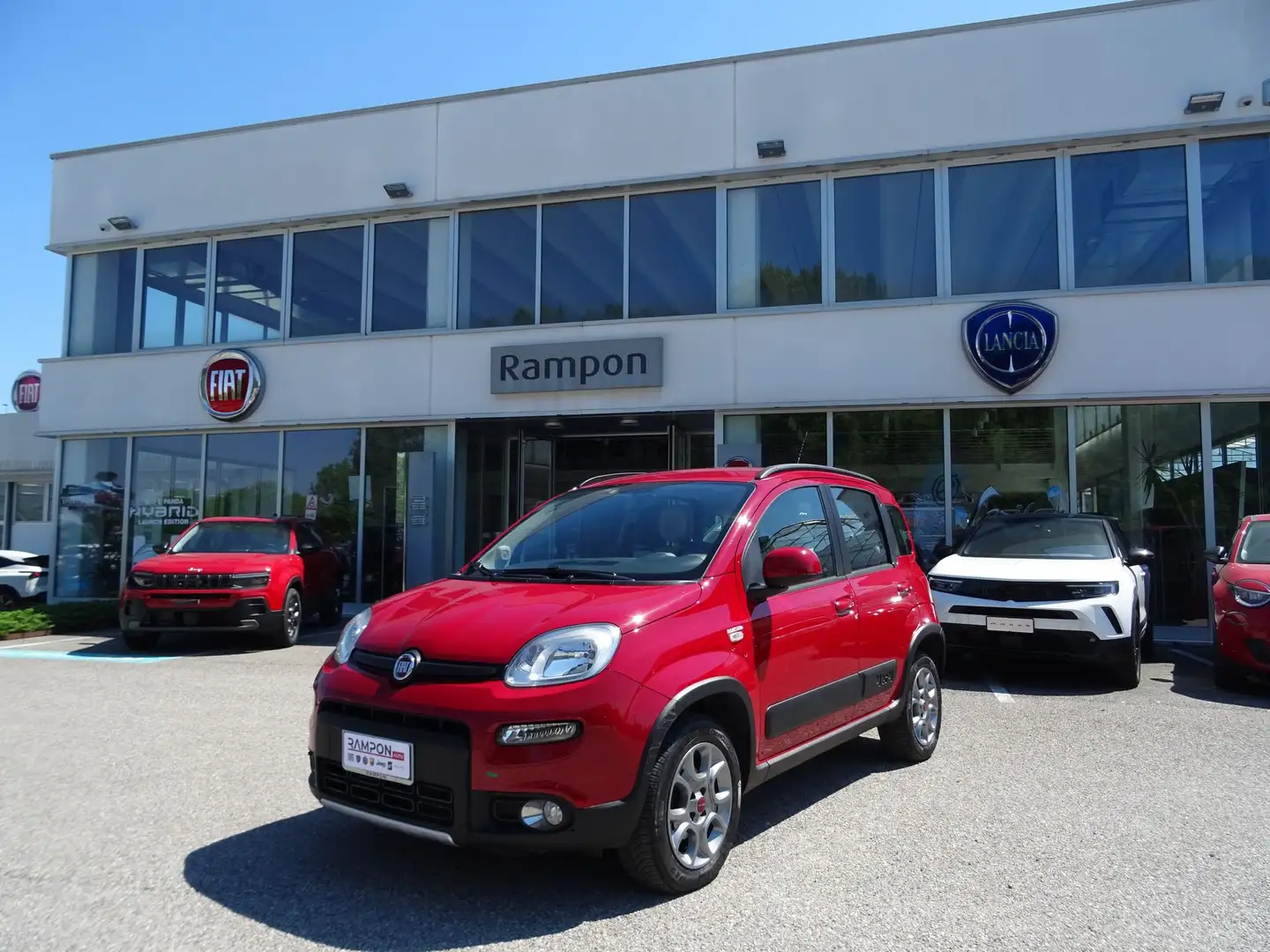 Fiat Panda Panda 0.9 TwinAir Turbo S&S 4x4 Rouge - 1