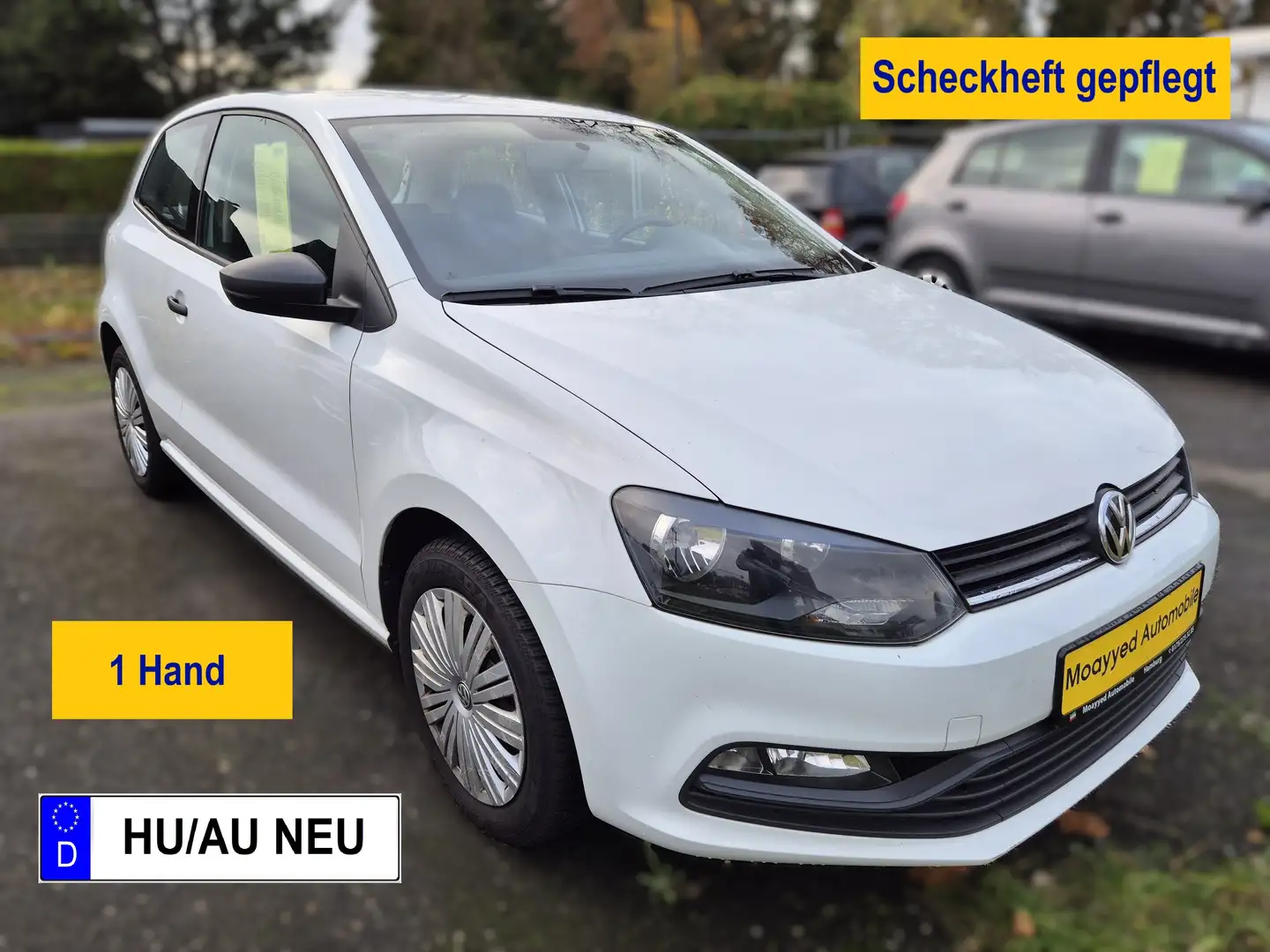 Volkswagen Polo Trendline1.0 Klima 1 Hand Touchscreen TÜV Neu Weiß - 1