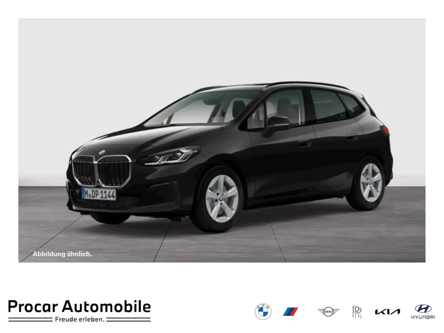 BMW 223 i xDrive HUD PANO ACC AHK RFK NAVI LED DAB Schwarz - 1