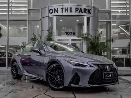 Gray 2023 Lexus IS Sedan 6-Speed Automatic