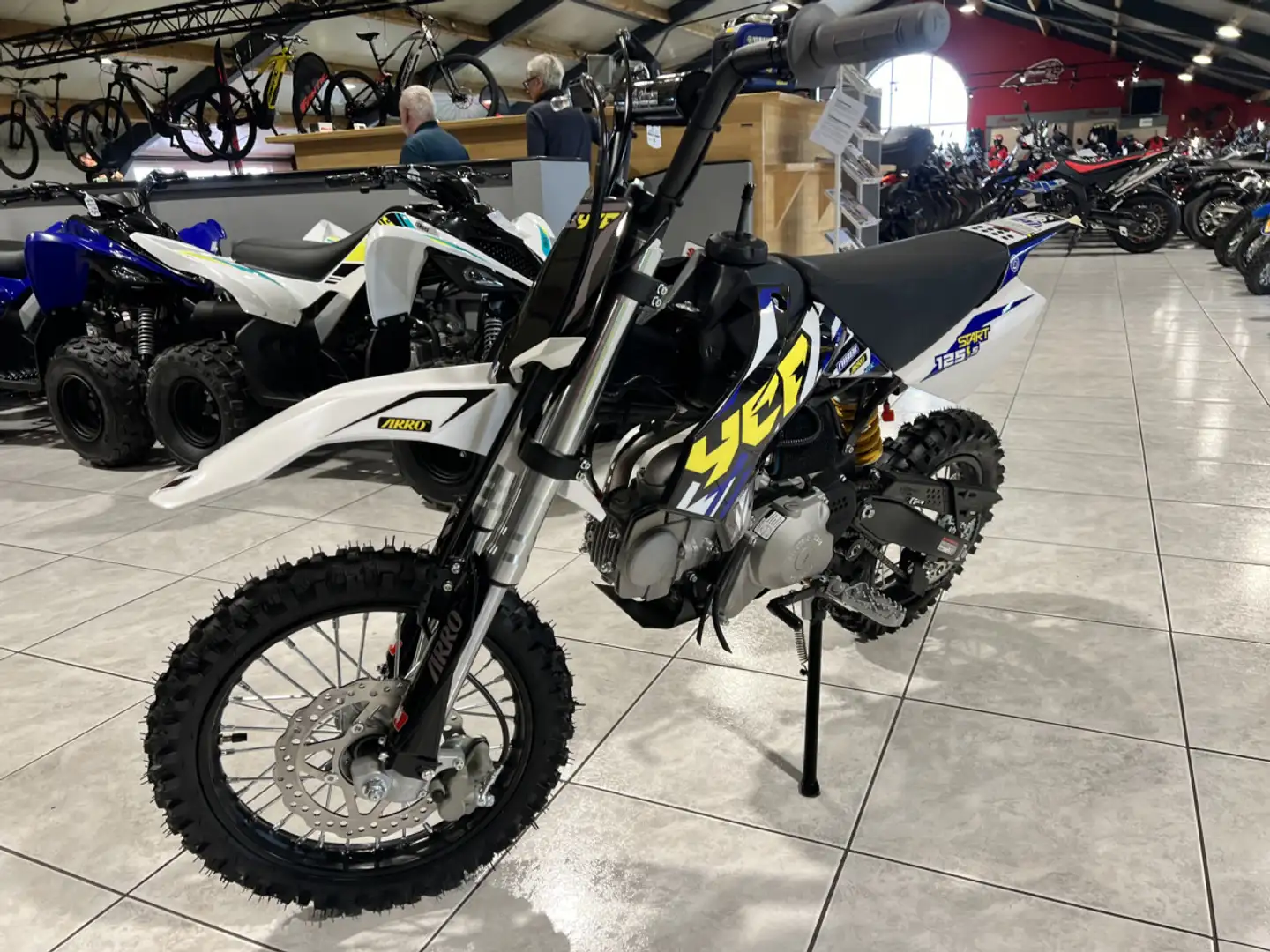 YCF Start F125 SE démarreur électrique Blanc - 2