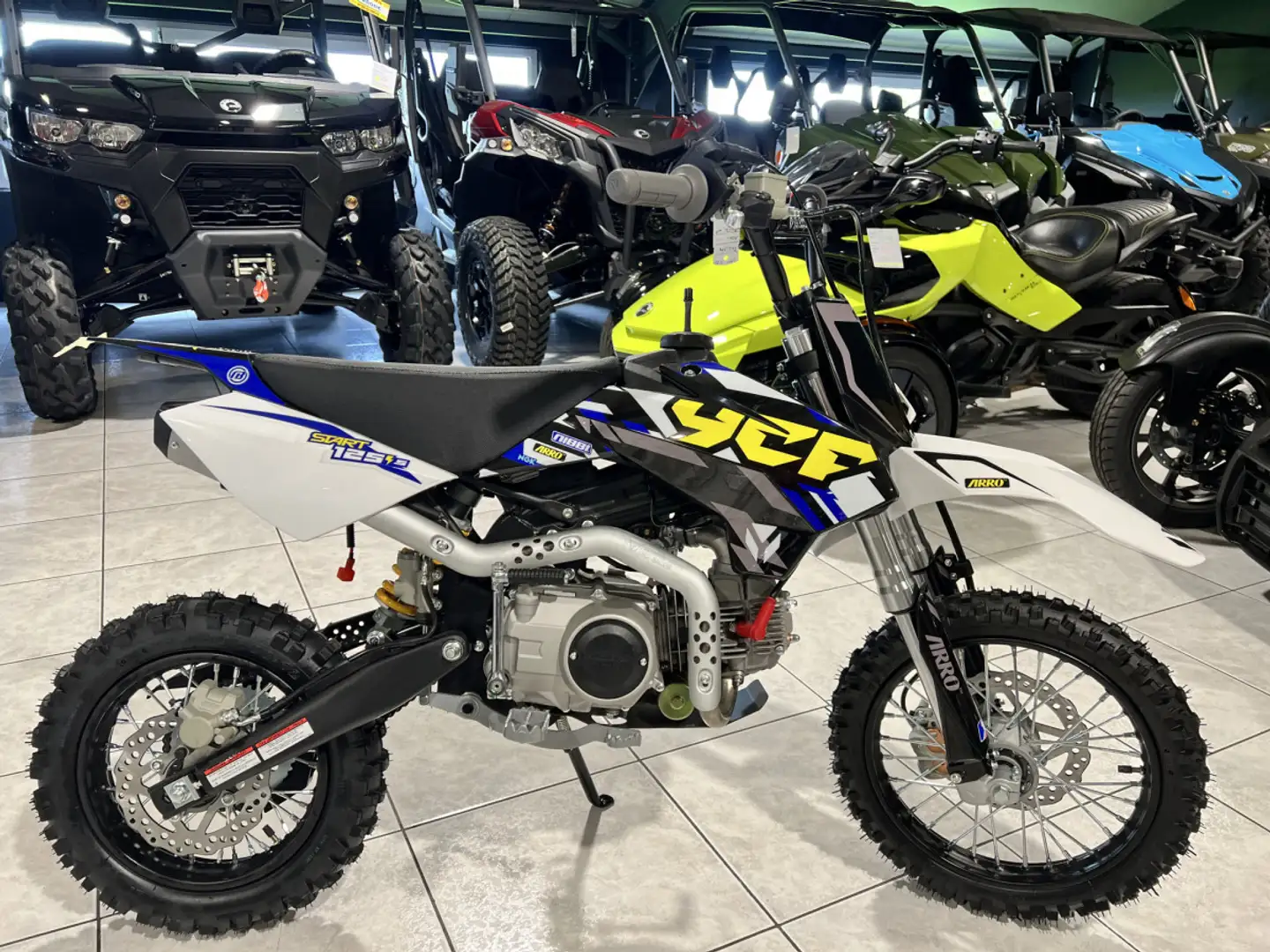 YCF Start F125 SE démarreur électrique Blanc - 1