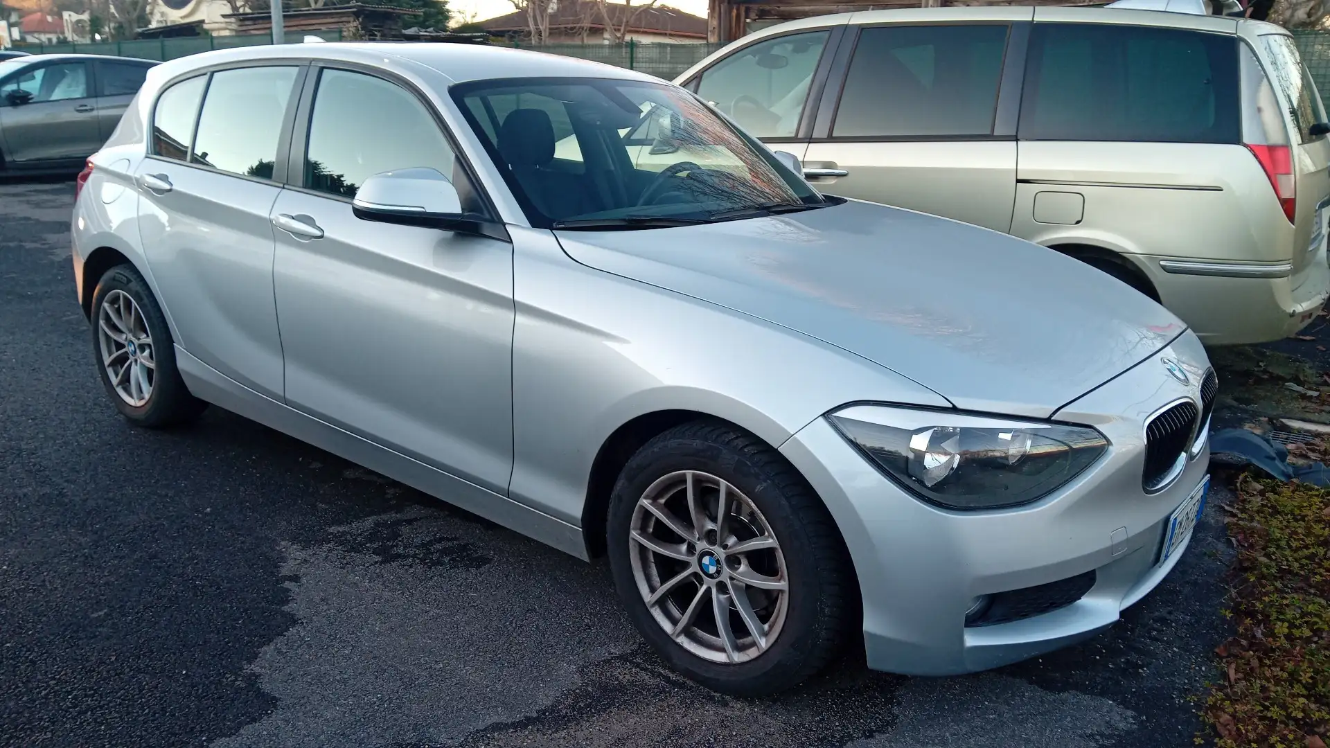 BMW 118 Serie 1 F/20-21 2011 118d 5p MSport Argento - 1